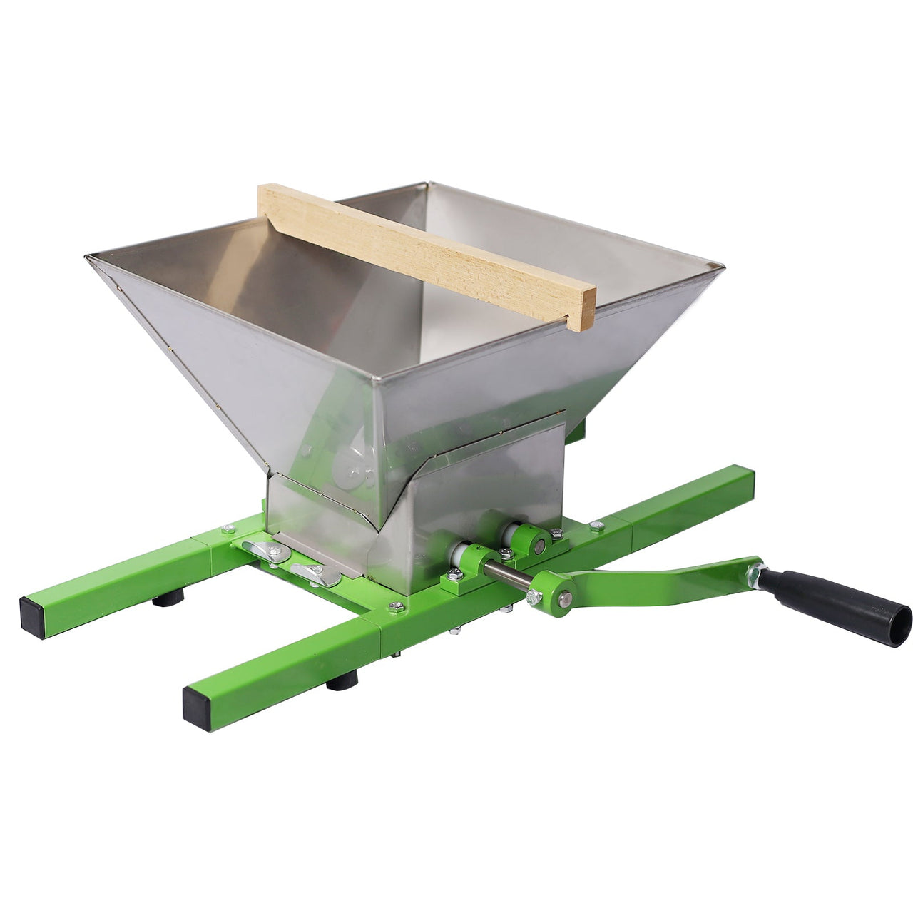 Fruit Wine Press and Crusher,100% Nature Apple&Grape&Berries Crusher Manual Juice Maker for Kitchen