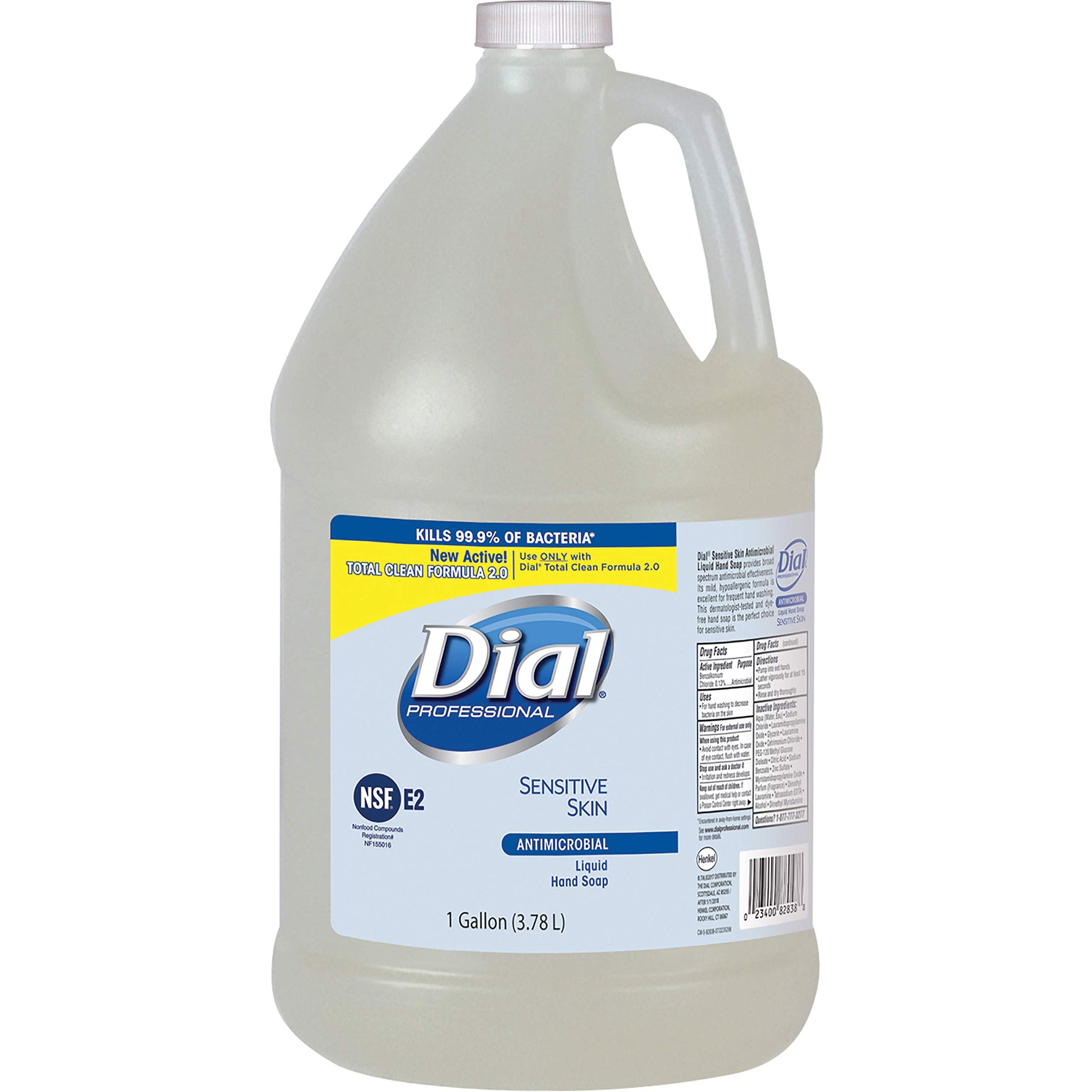 Dial DIA82838 Sensitive Skin Antimicrobial Soap Refill 1 Each Clear