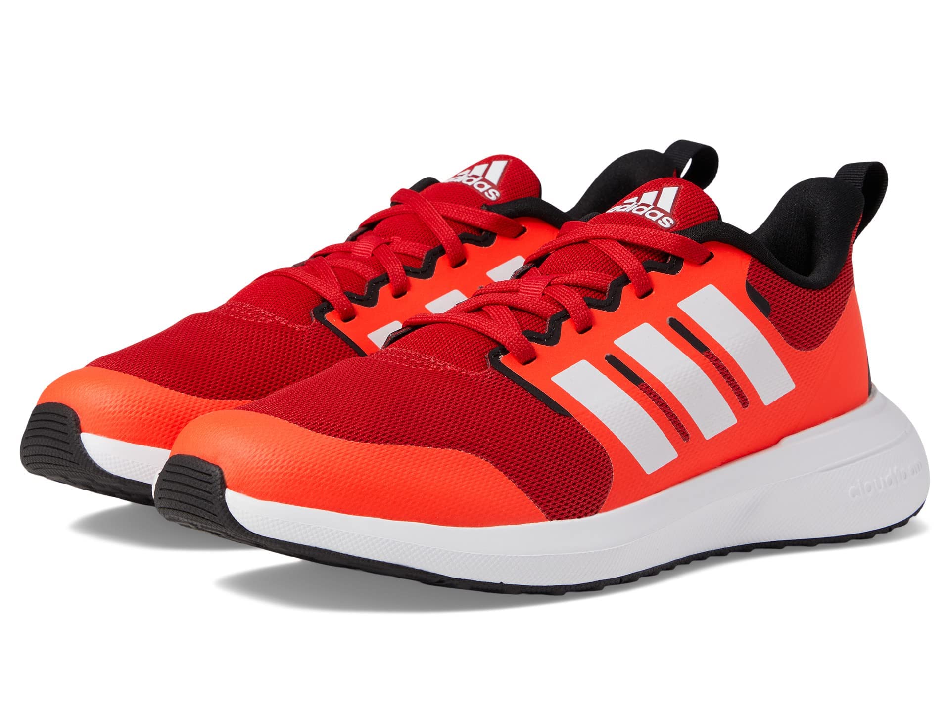 adidas Fortarun 2.0 Running Shoe Better Scarlet/White/Solar Red 5 US Unisex Big Kid