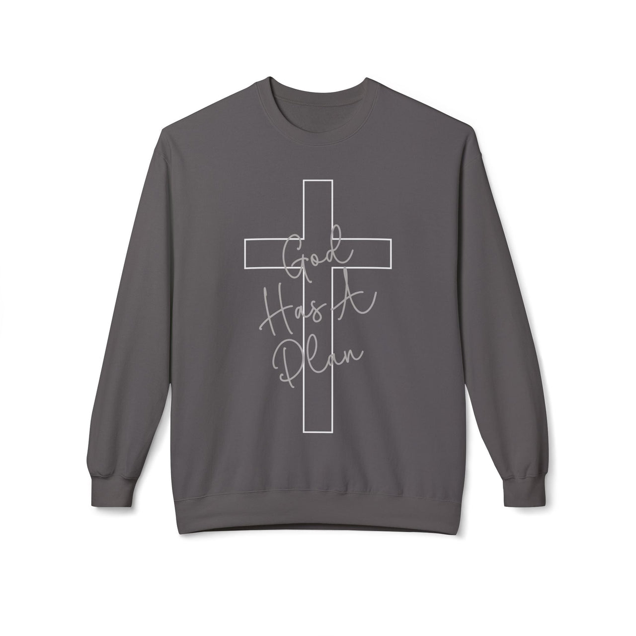 God Has a Plan Crewneck Sweatshirt – Jeremiah 29:11 Christian Pullover