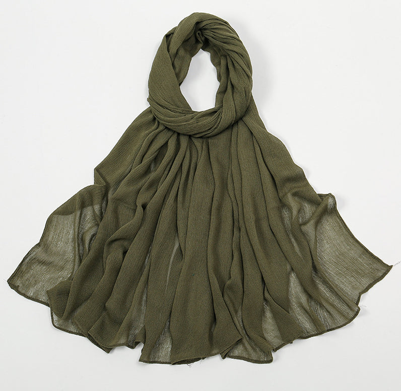MH088 Long curly Rayon Hijab