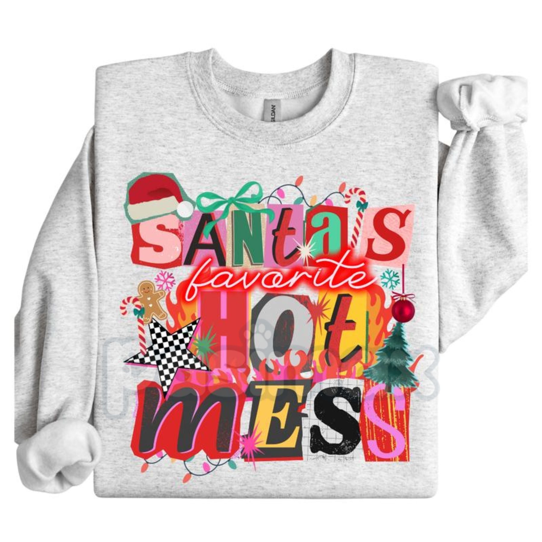 Preppy Girl Collage Y2K Sweatshirt | Aesthetic 2000s Nostalgia Crewneck | Vintage College Style Jumper | Trendy Retro Gift