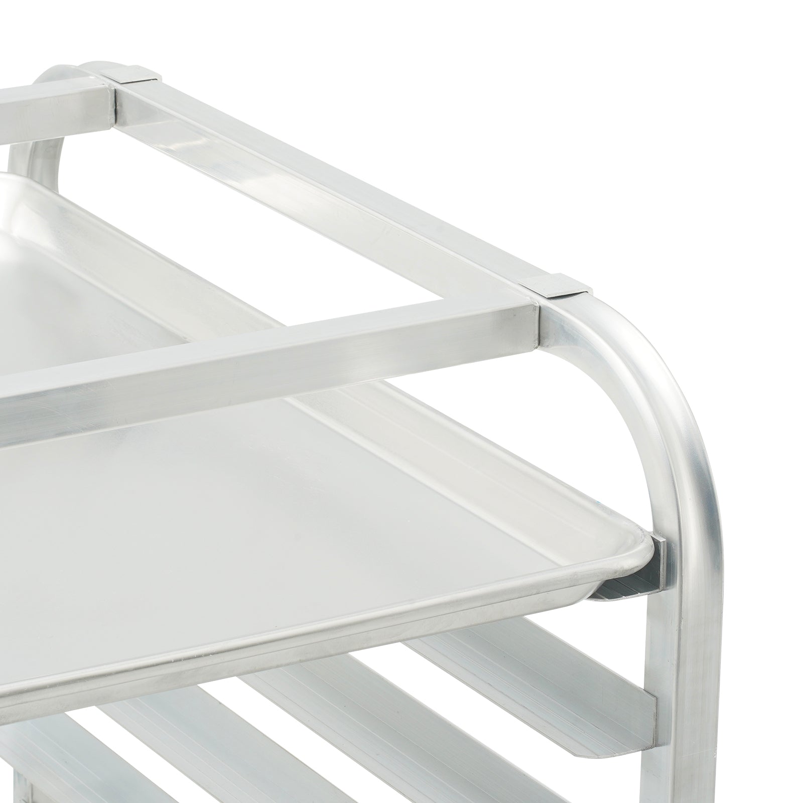 Bun Pan Rack, 20-Tier Commercial Bakery Racks with Brake Wheels, Aluminum Racking Trolley Storage for Half & Full Sheet, Speed Rack For Kitchen Home, Bread Baking Equipment, 26'L x 20.4'W x 70'H