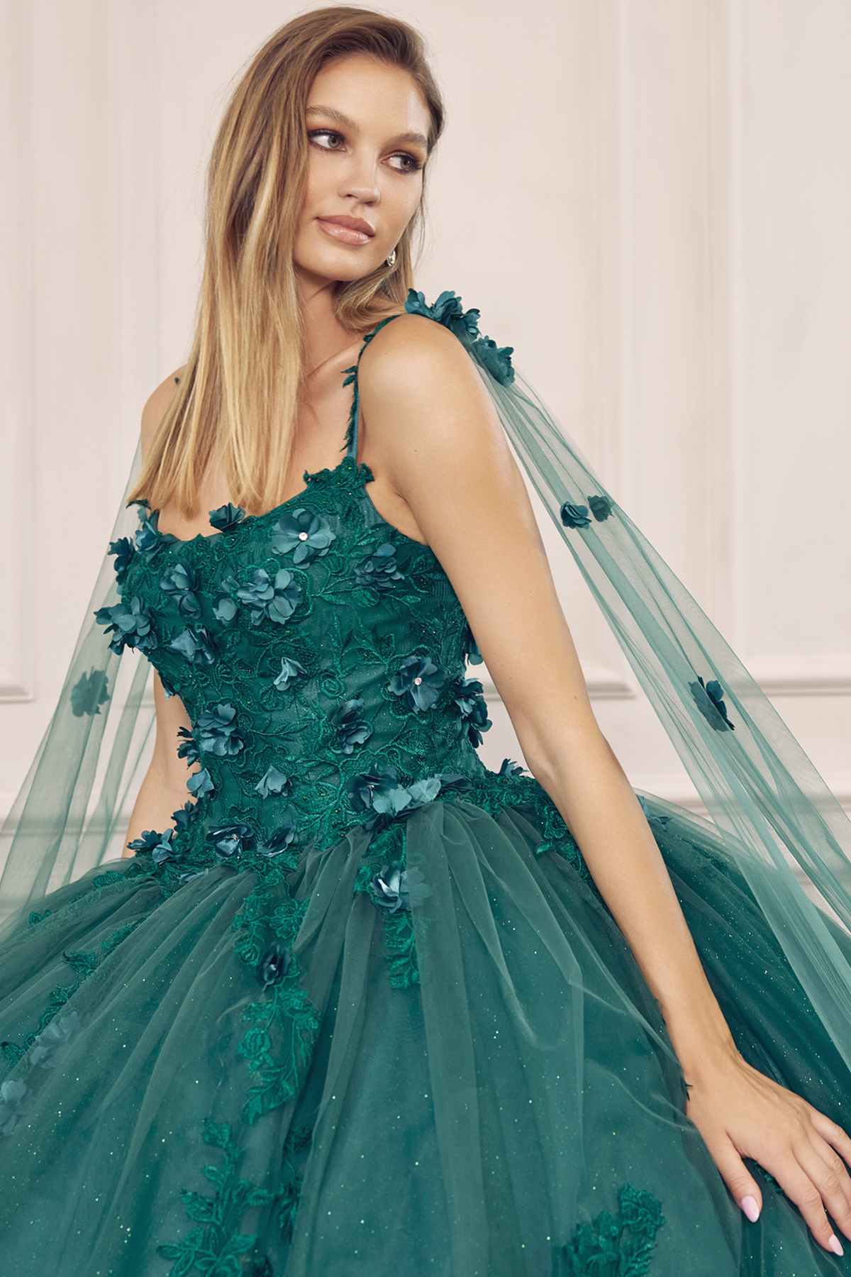 Juliet 1436 A-Line Ball Quinceanera Poofy Gown
