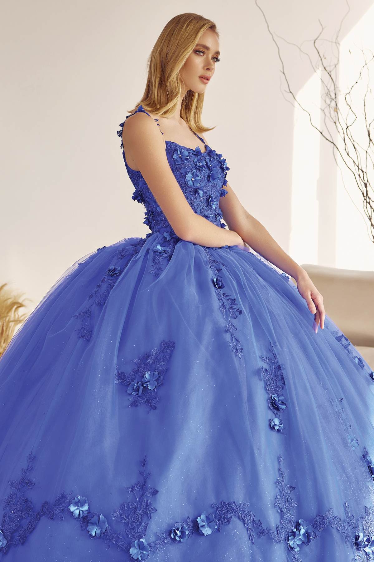 Juliet 1436 A-Line Ball Quinceanera Poofy Gown