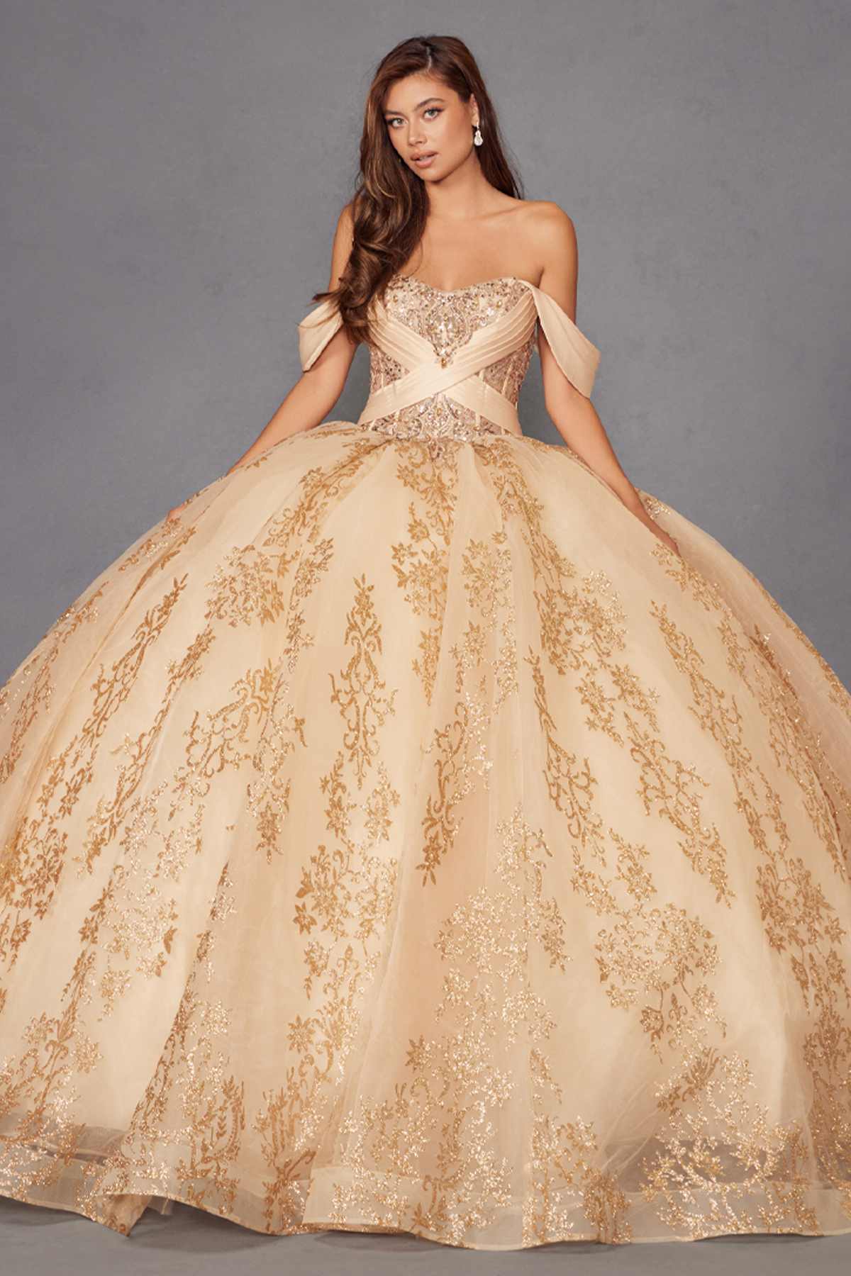 Juliet JT1488H Royal Princess A-Line Ball Gown Quinceanera
