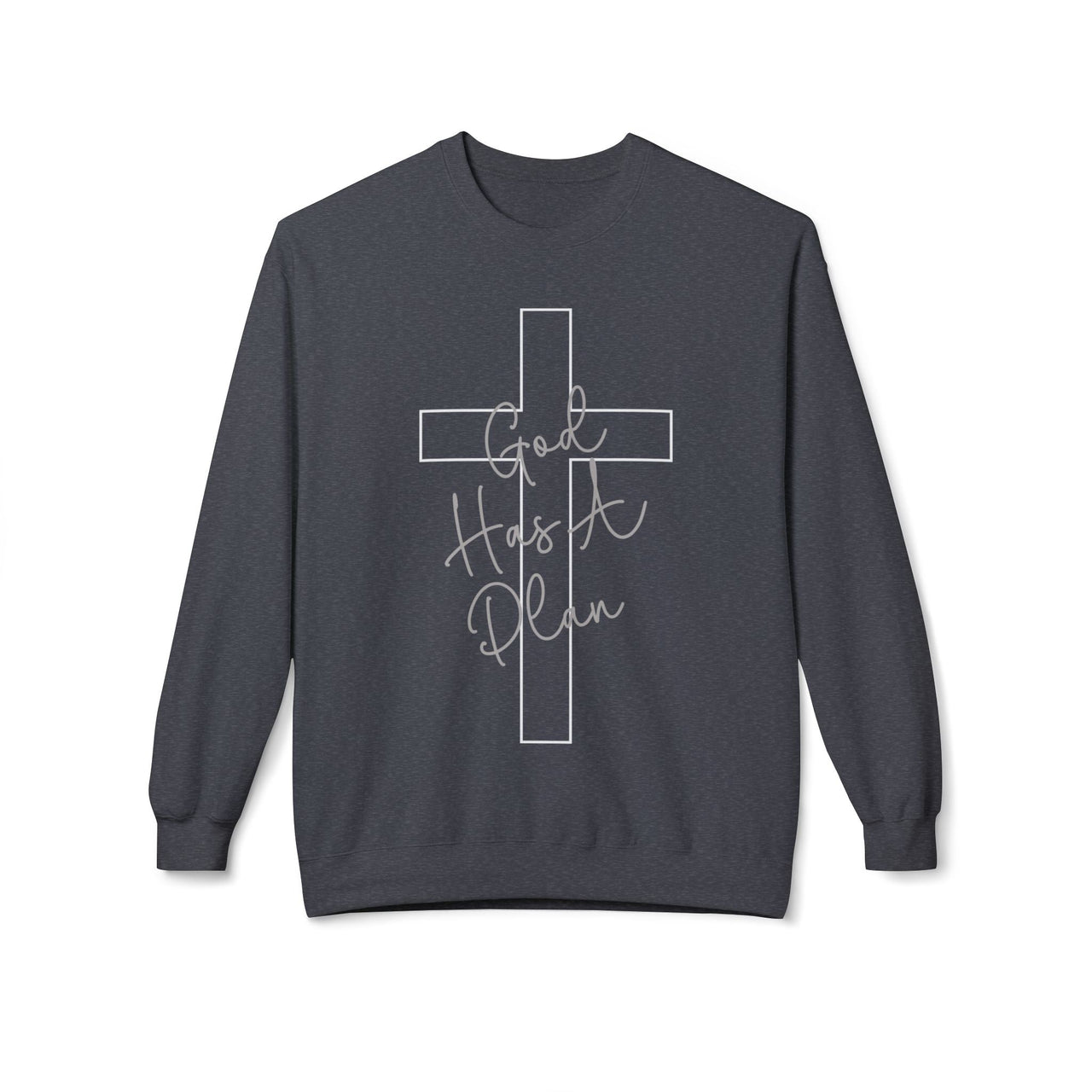 God Has a Plan Crewneck Sweatshirt – Jeremiah 29:11 Christian Pullover
