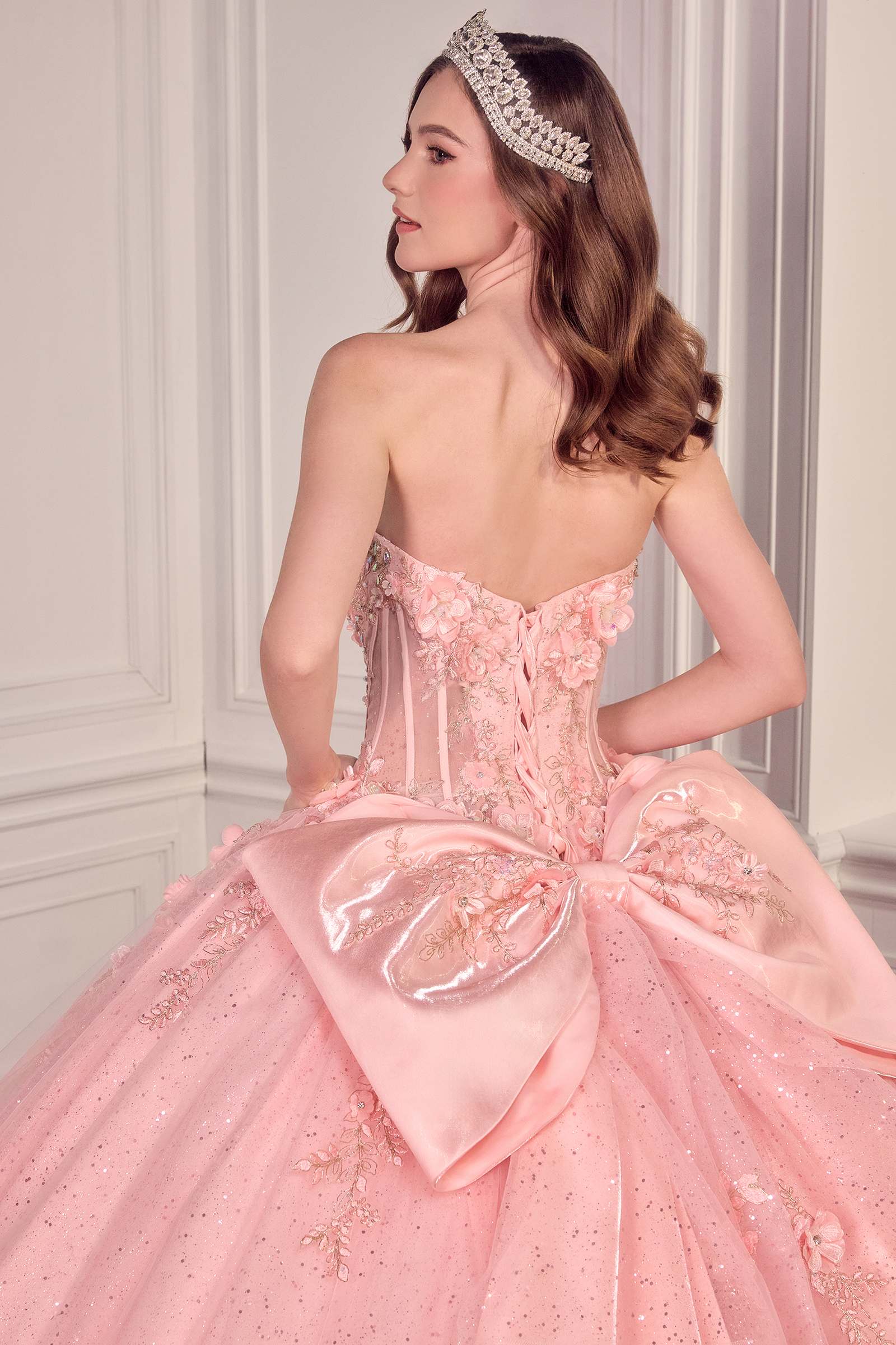 Ladivine 15726 Strapless Sweetheart Quinceanera Ball Gown