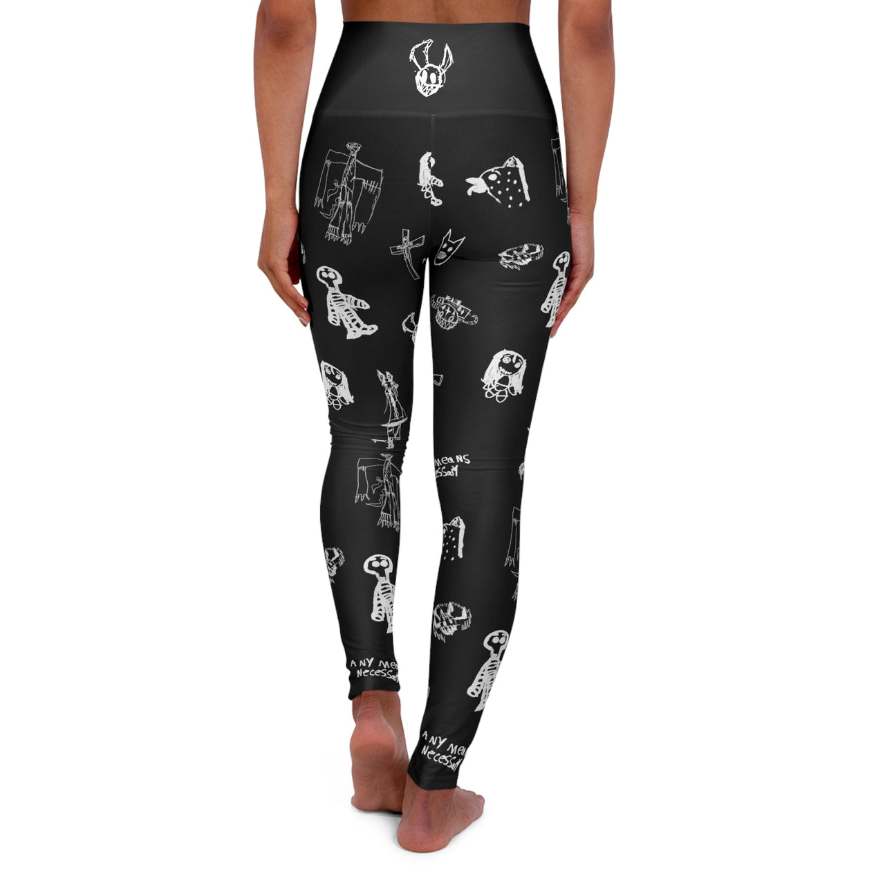 Corrupted Youth High Waisted Leggings