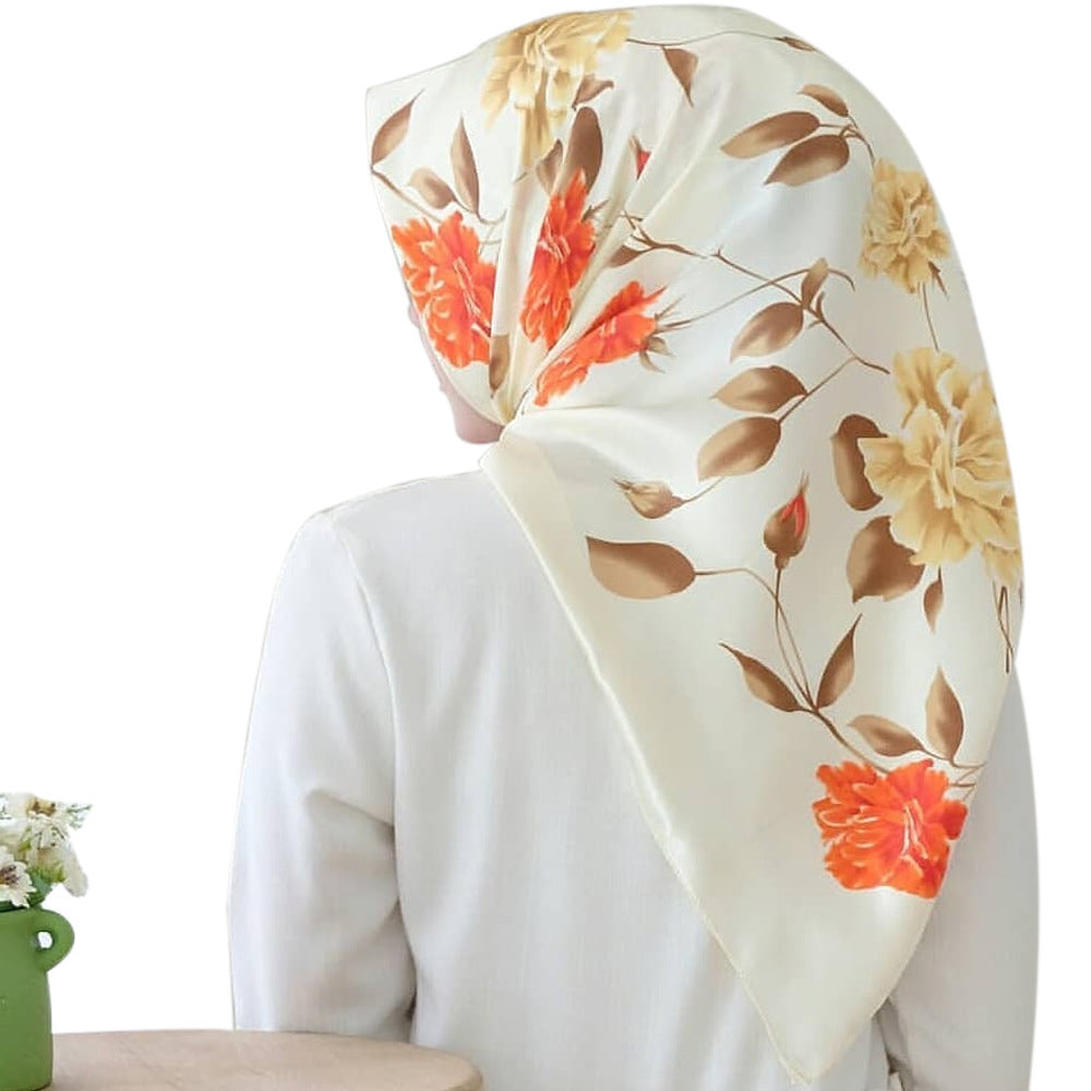 Fashion Simulation Silk Scarf Activity Gift Scarf (See size chart where applicable)