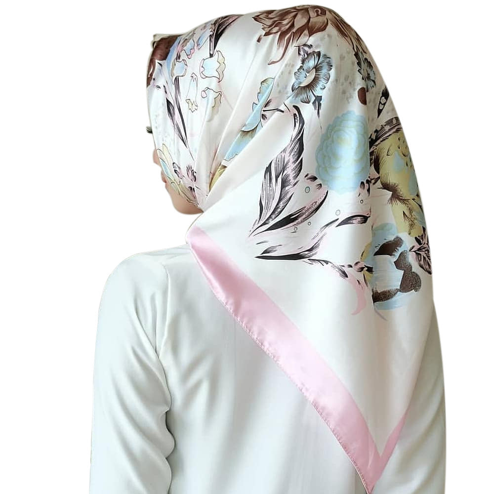 Fashion Simulation Silk Scarf Activity Gift Scarf (See size chart where applicable)