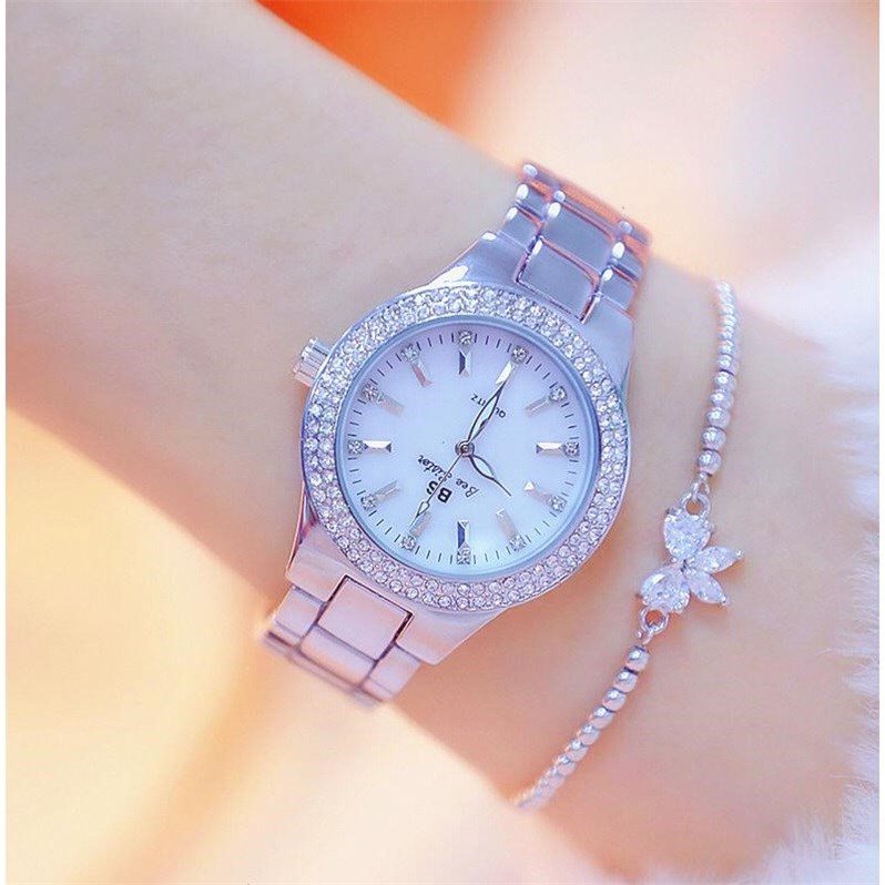 Mechanical Watch Ladies Automatic White Ceramic Student Female Watch (See size chart where applicable)