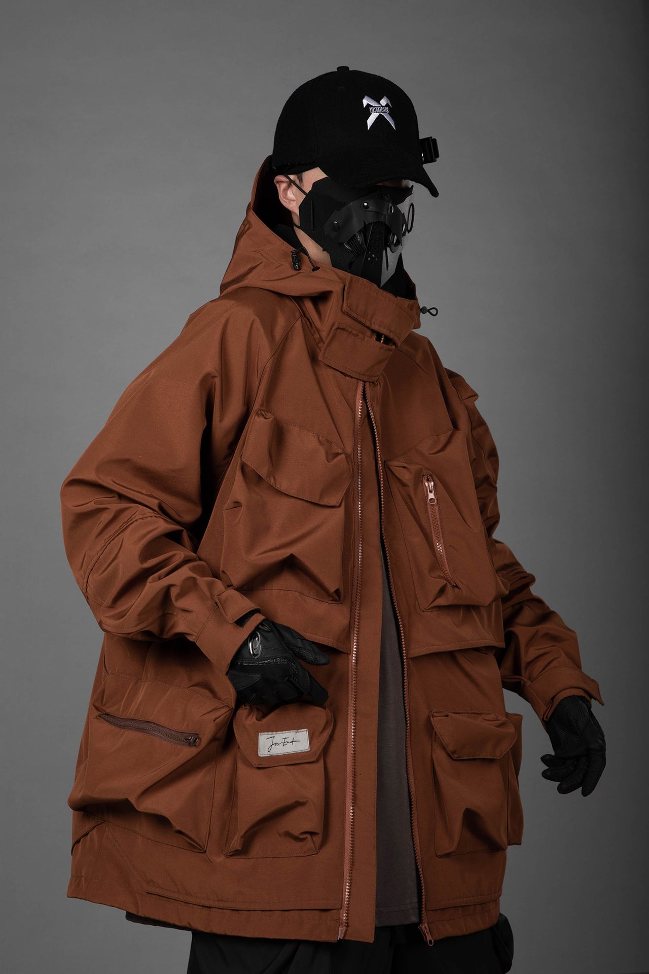 HiJ25 Brown Storage X Tech Jacket
