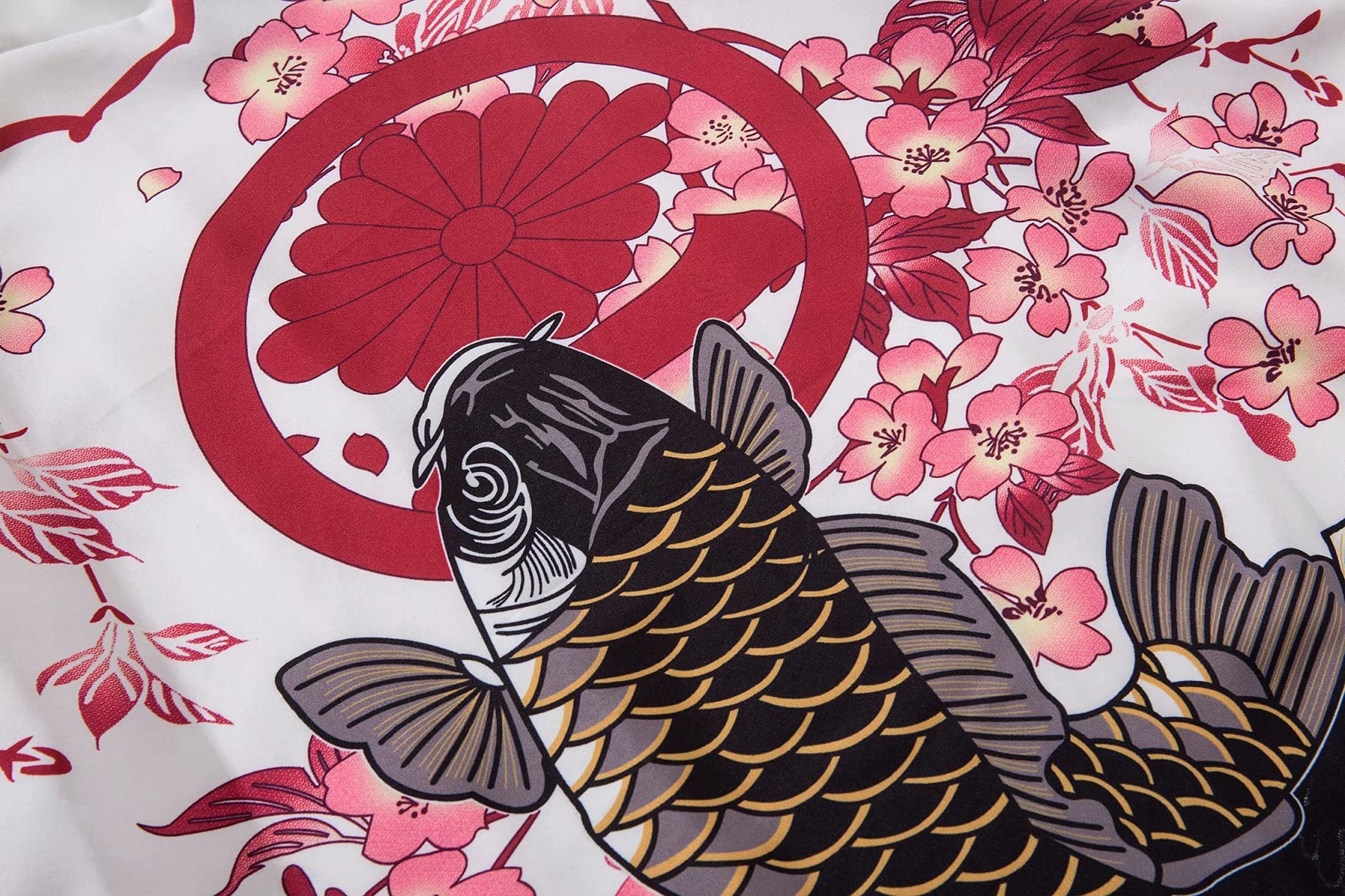 K09 Fish in the Pond Kimono