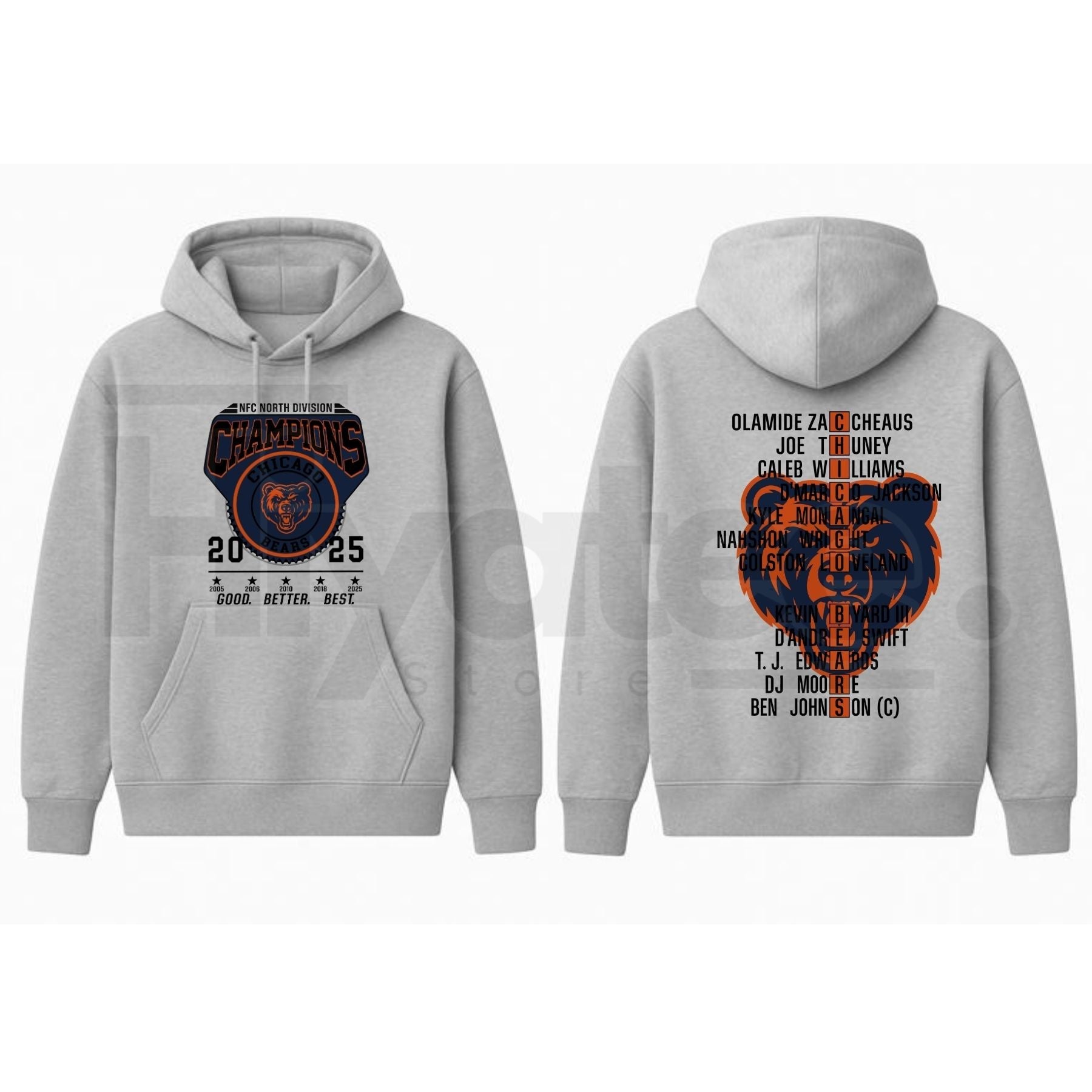 Chicago Bears NFC Champions Hoodie
