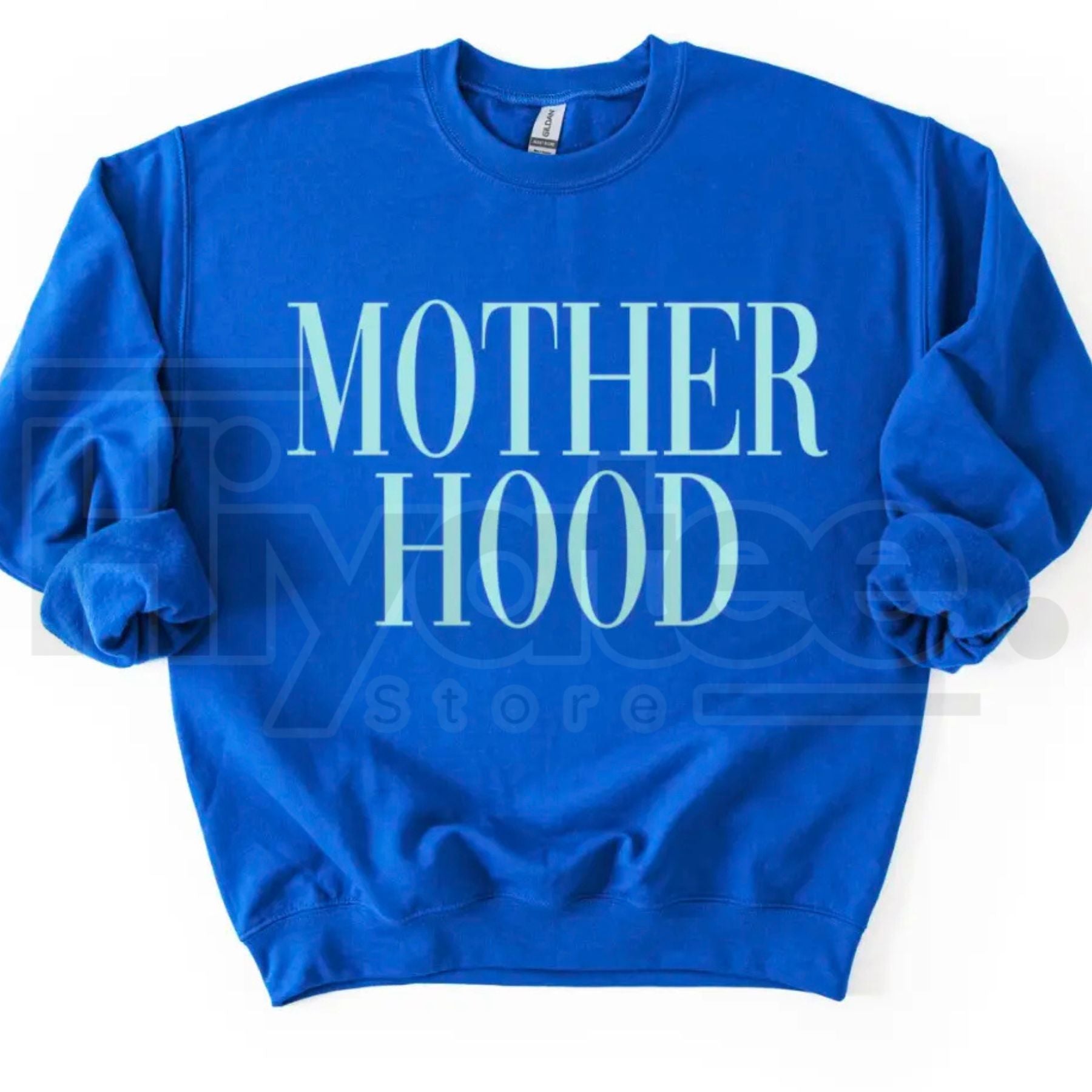 MOTHERHOOD Mom Crew Neck Sweatshirt: Classic Aesthetic Motherhood Pullover