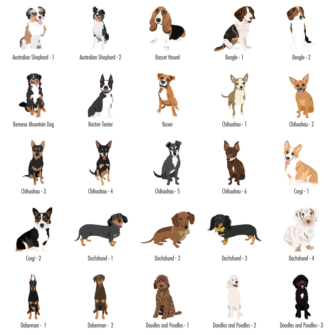 Dog Lover Pocket Breed Lover Collection Featuring Dozens Of Breeds Comfort Colors Tee