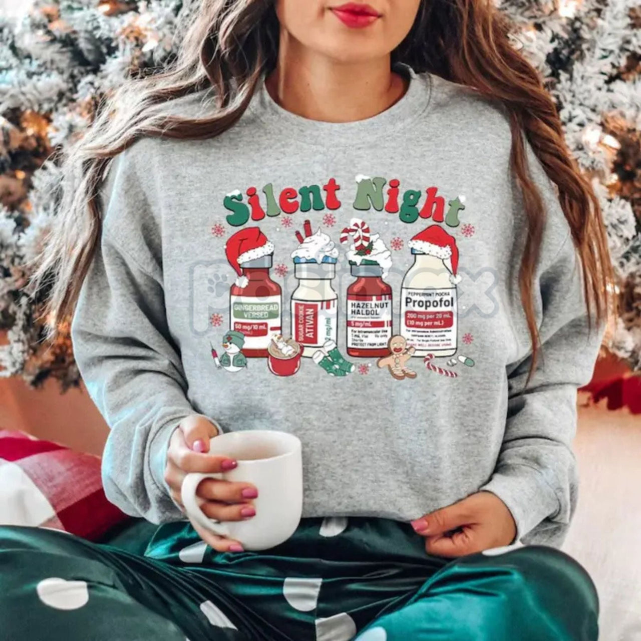 Medical Staff Holiday Hustle Sweatshirt – Funny 