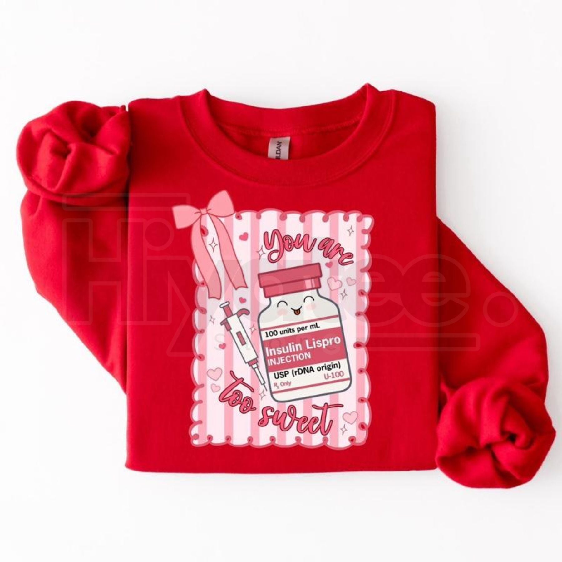 Perfect Nurse Valentine’s Day Sweatshirt: Heart Stethoscope Medical Crewneck for Women
