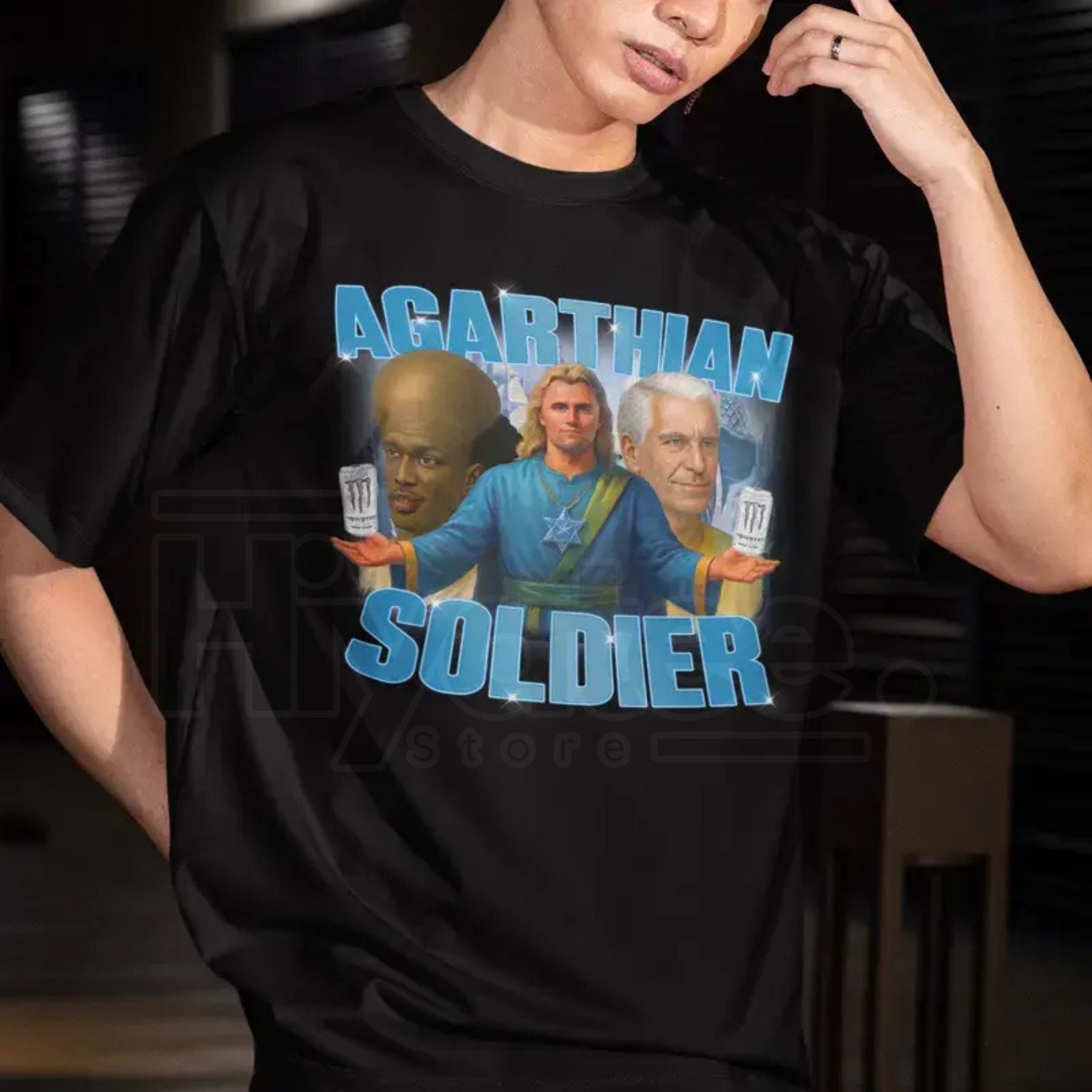 Agarthian Soldier T-Shirt – Funny 