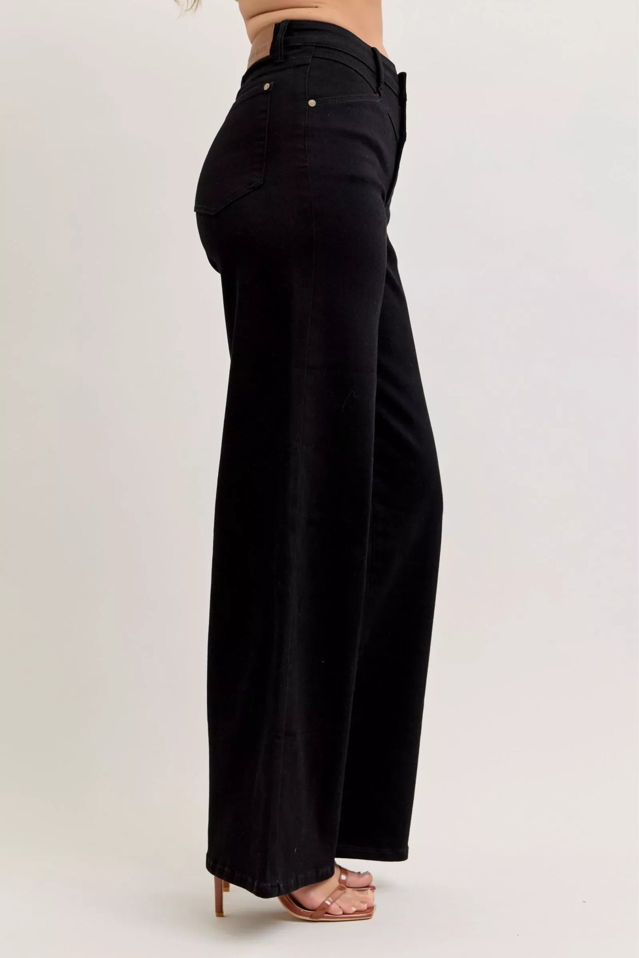 Judy Blue High-Waisted Wide Leg Jeans