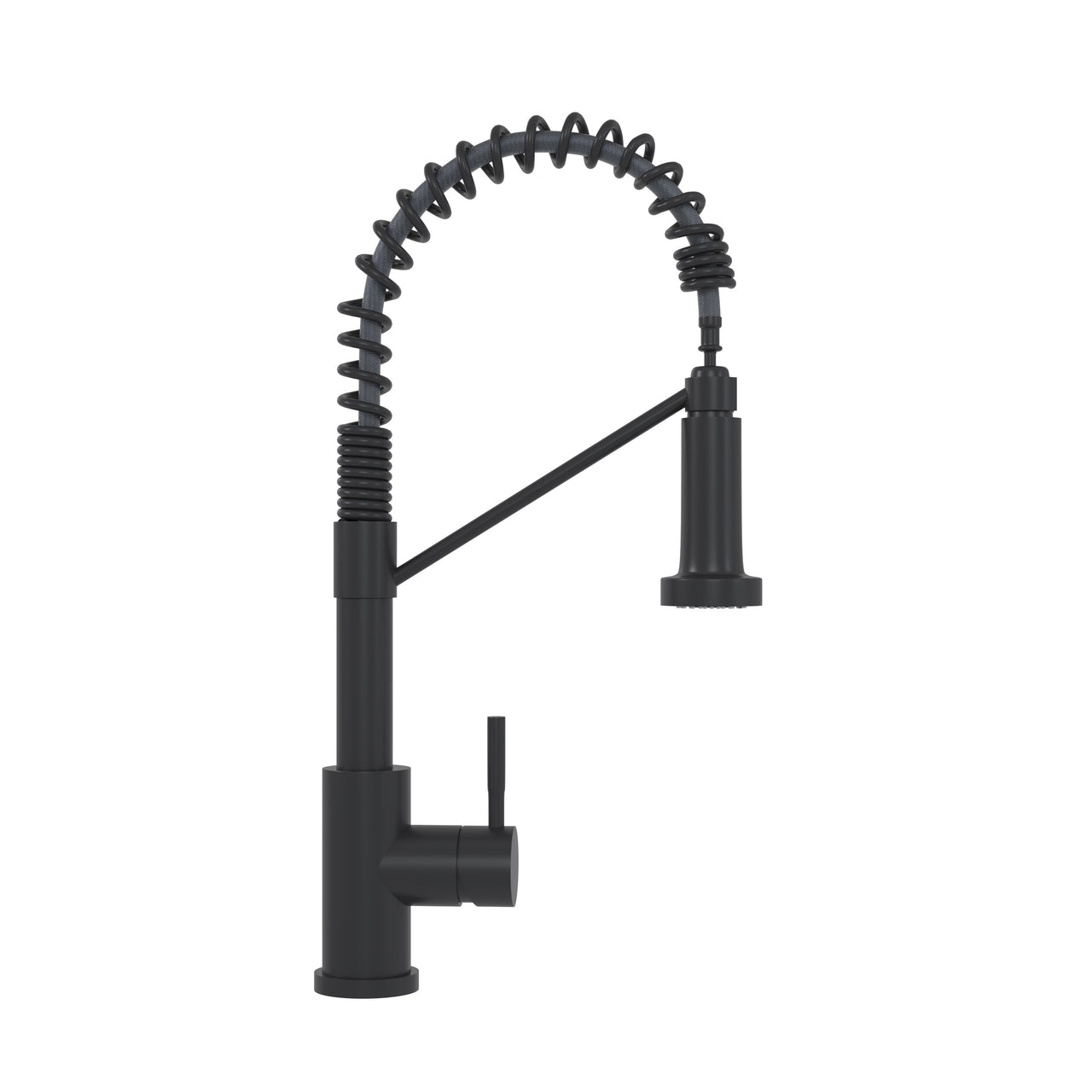 Bothwa Home CUPC Certified 19' Single Handle Kitchen Faucet (Matt Black Finish)