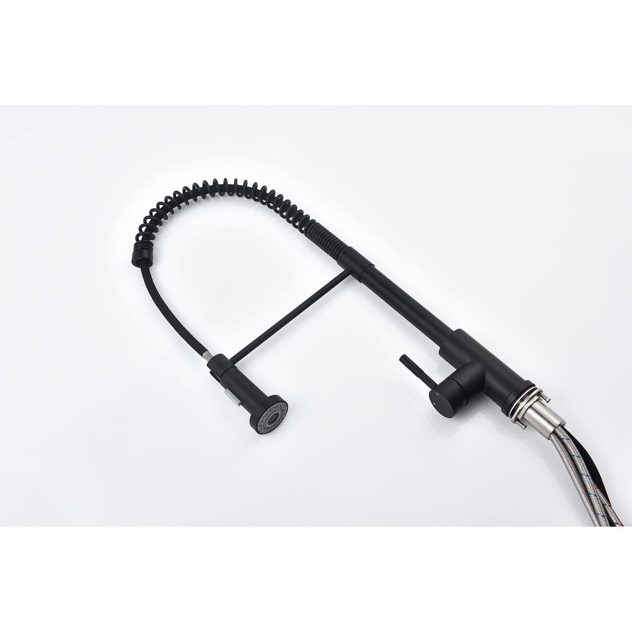 Pull down Single Handle Spring Kitchen Faucet