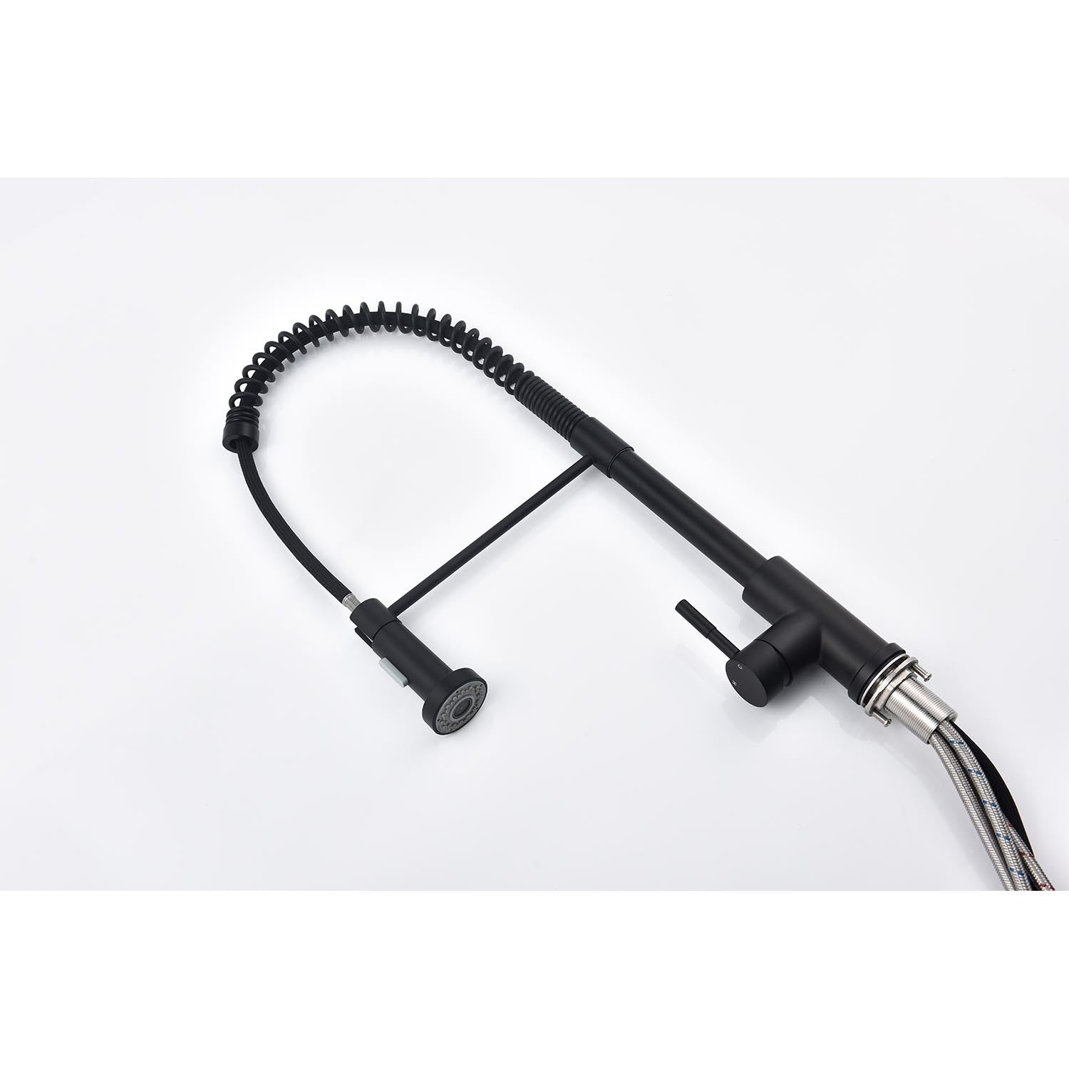 Pull down Single Handle Spring Kitchen Faucet