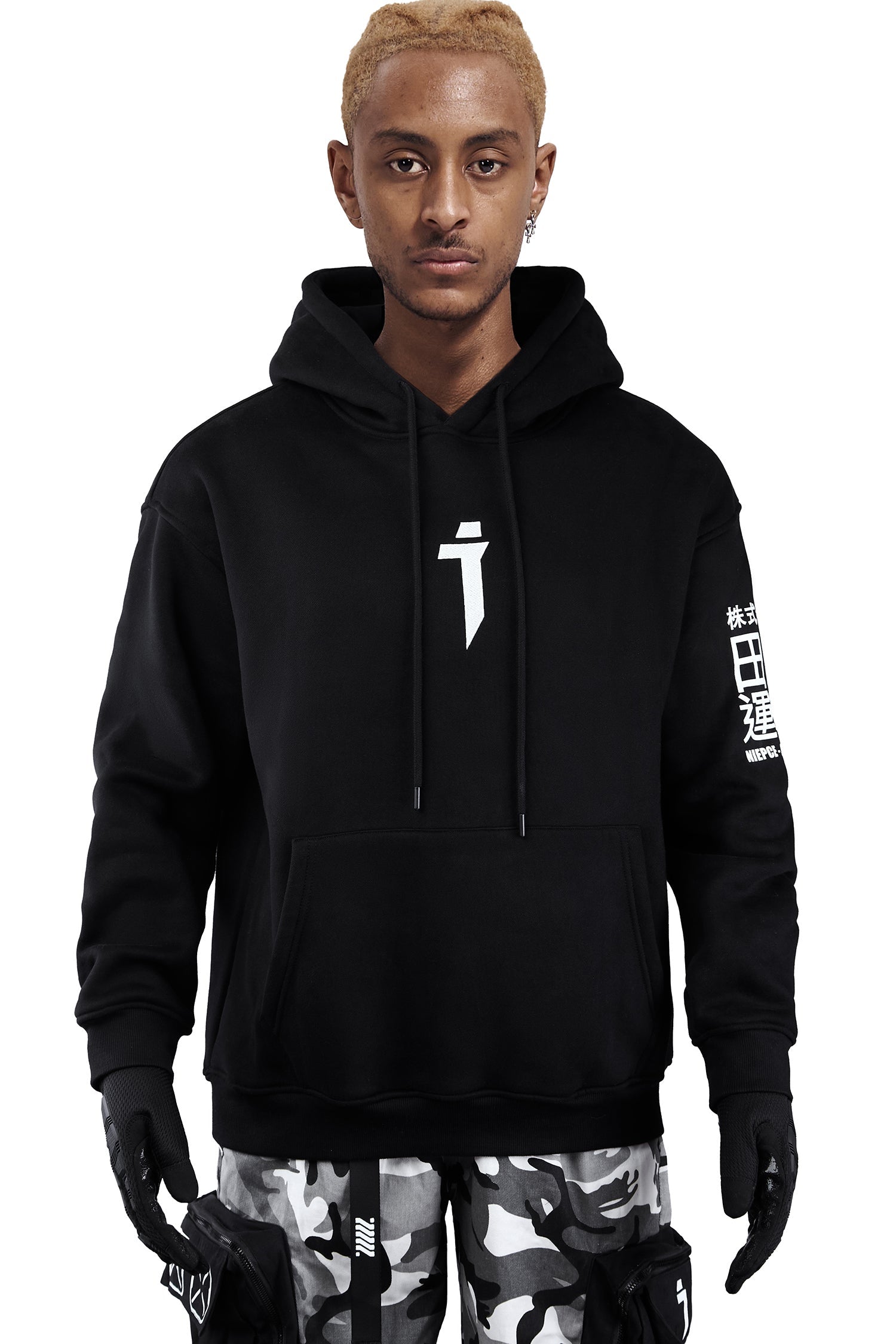 MHH1 Black Niepce Cyber01 Hoodie