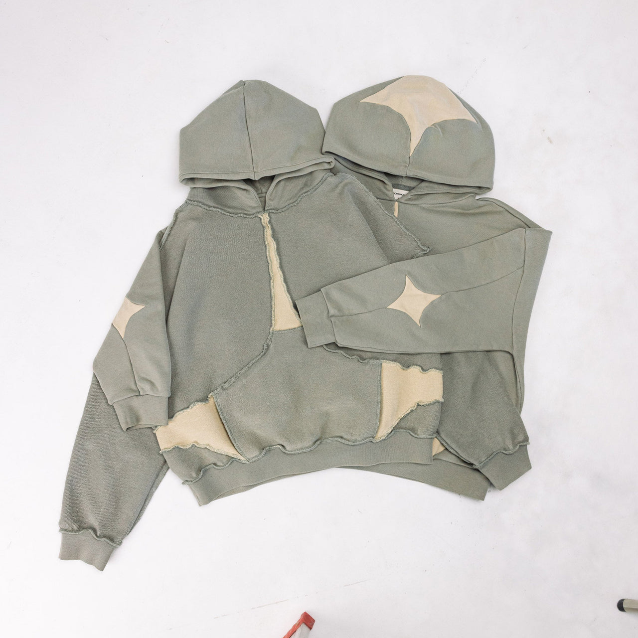 Commons Reversible 'Star' Hoodie Sage