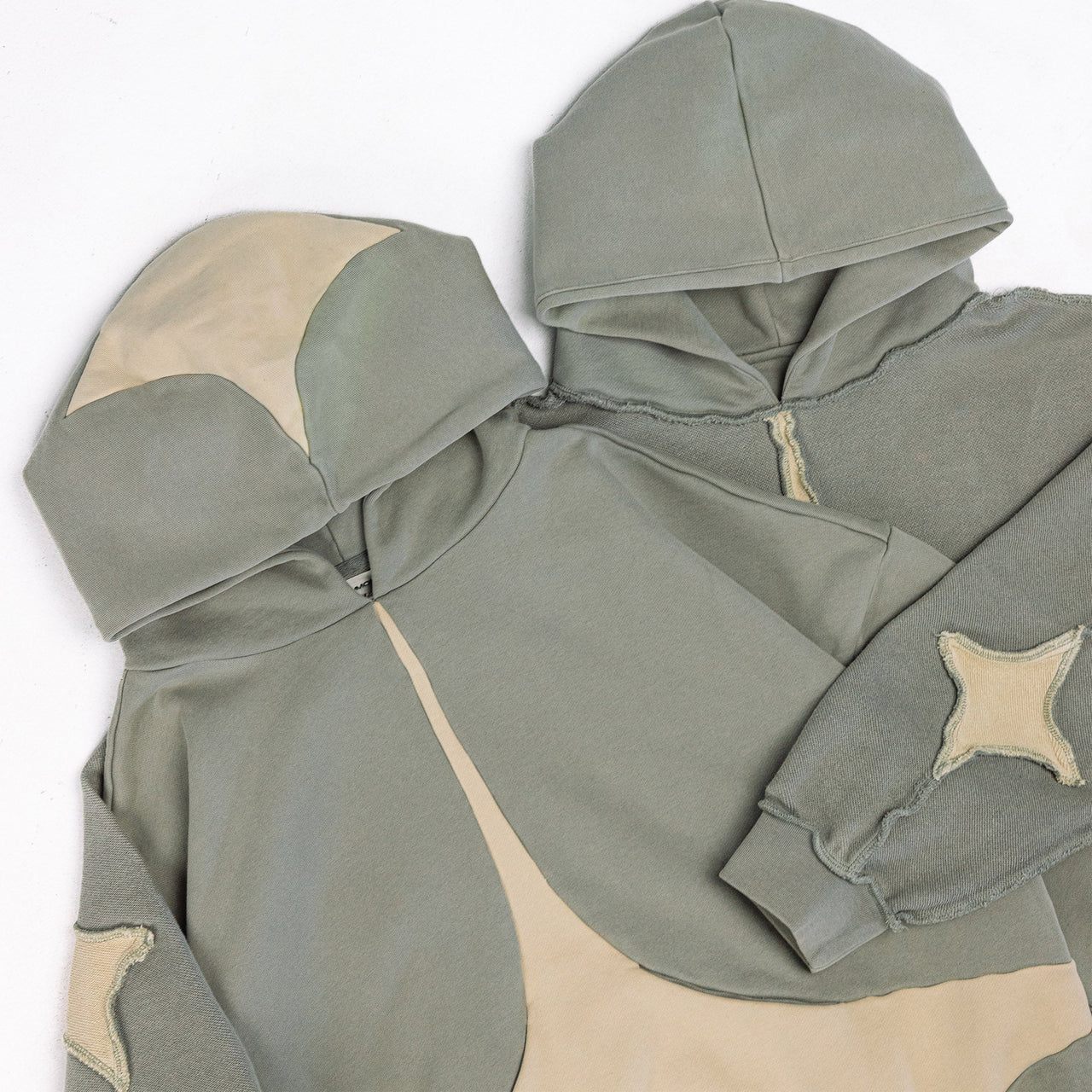 Commons Reversible 'Star' Hoodie Sage