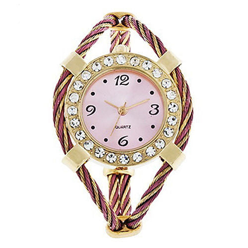 Ribbon ladies bracelet watch