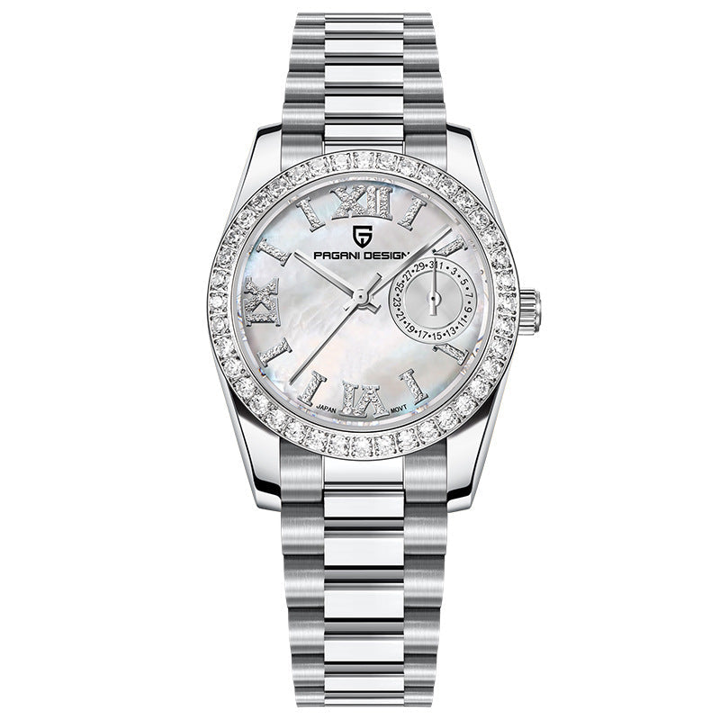 Women's Watch Stainless Steel Waterproof Watch (See size chart where applicable)