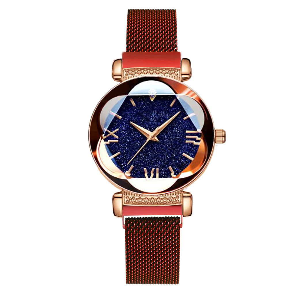 Star watch steel belt watch ladies casual watch (See size chart where applicable)