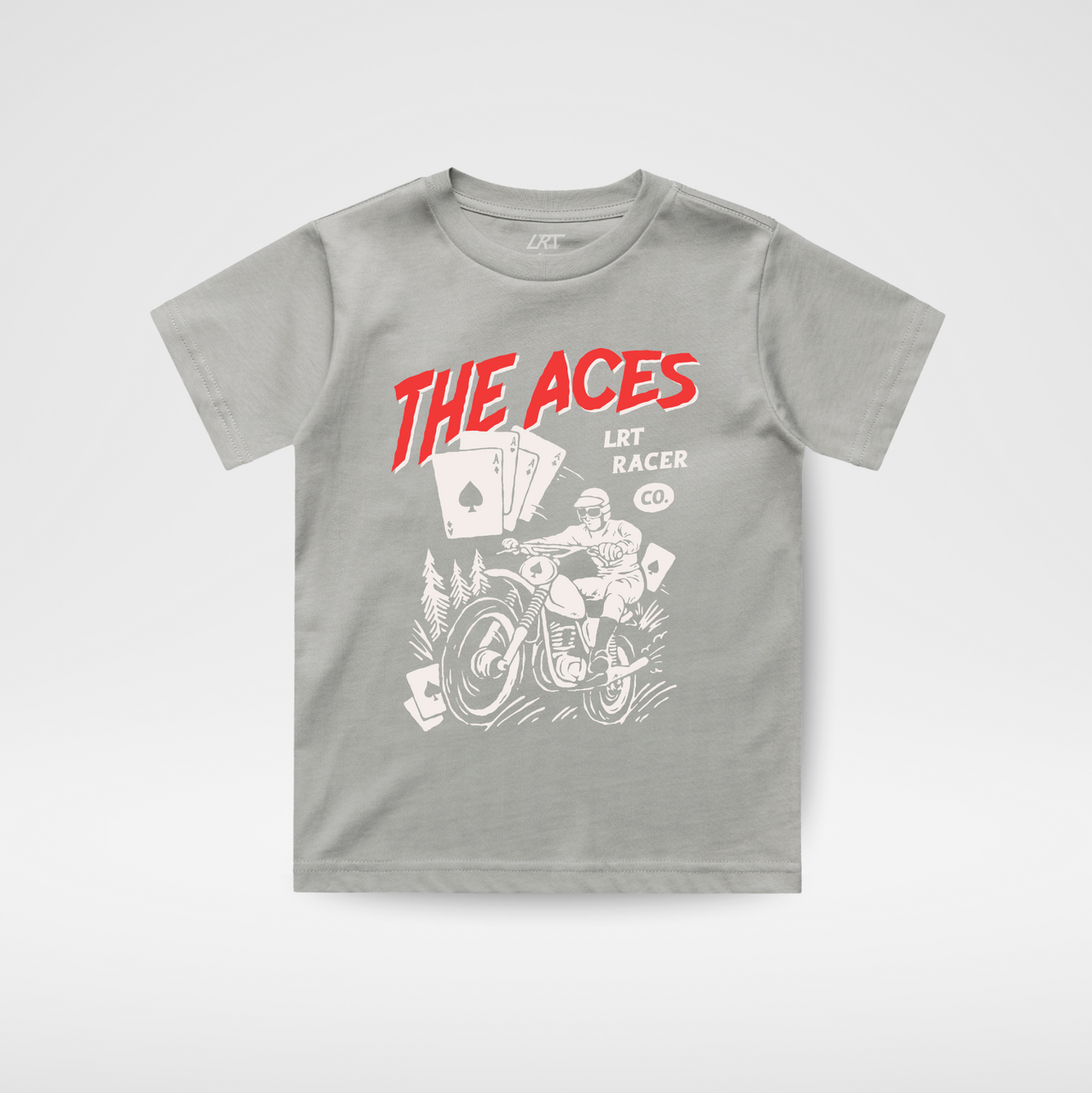 THE ACES TEE - ASH (FRONT ONLY)