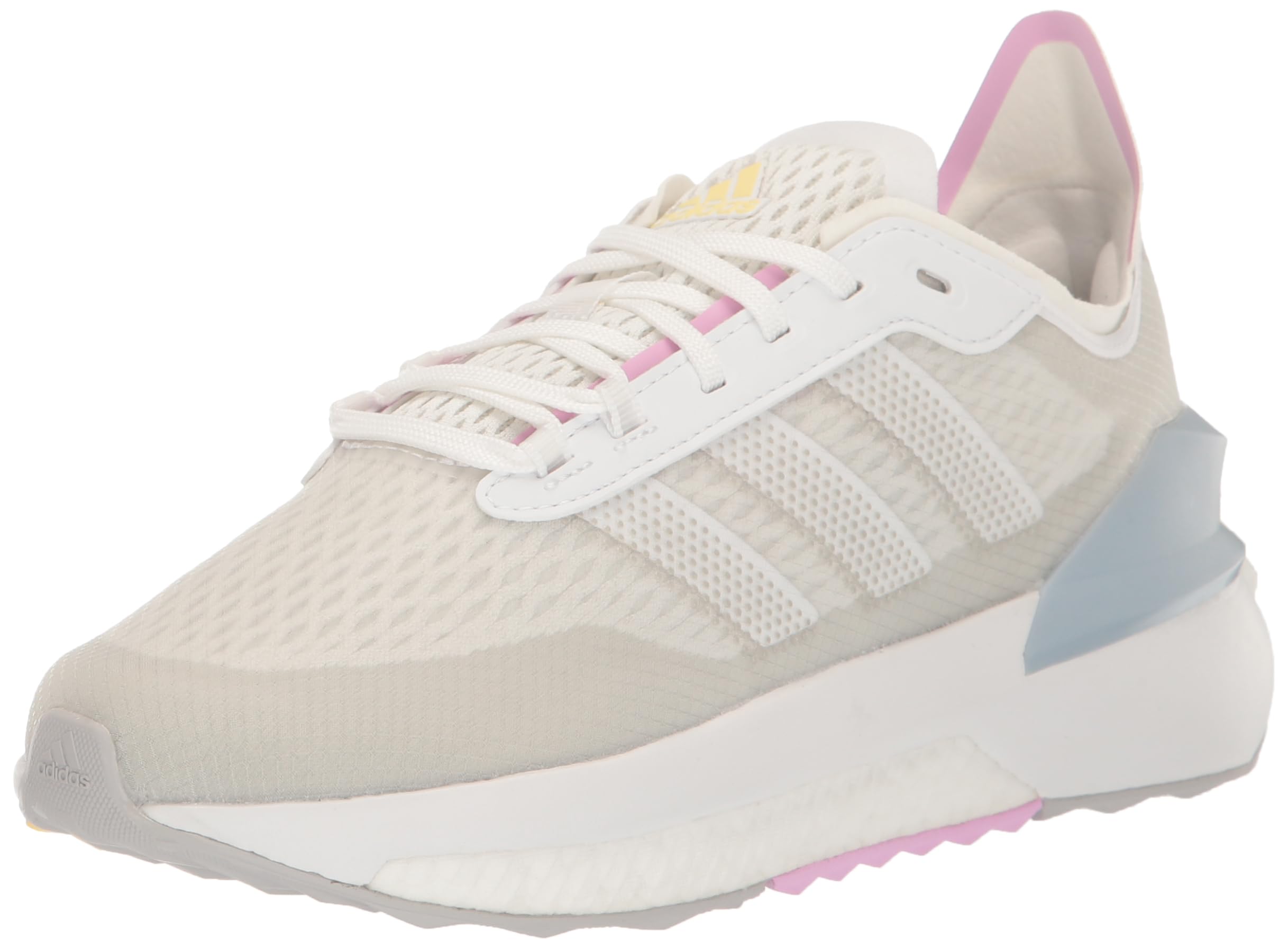 adidas Womens Avryn Sneaker White/White/Wonder Blue 6