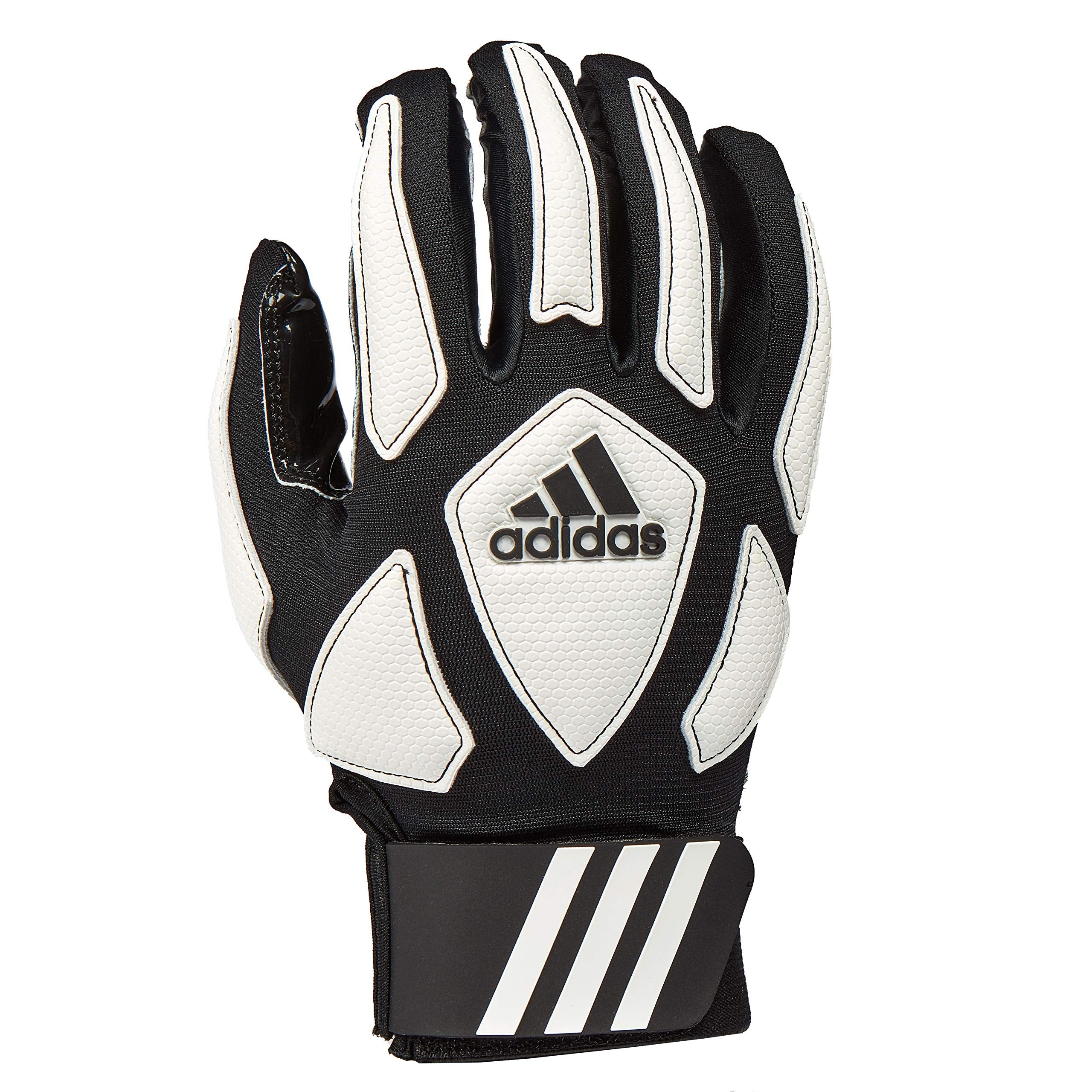 adidas Scorch Destroy 2 Youth Full Finger Linemans Gloves Black/White Medium