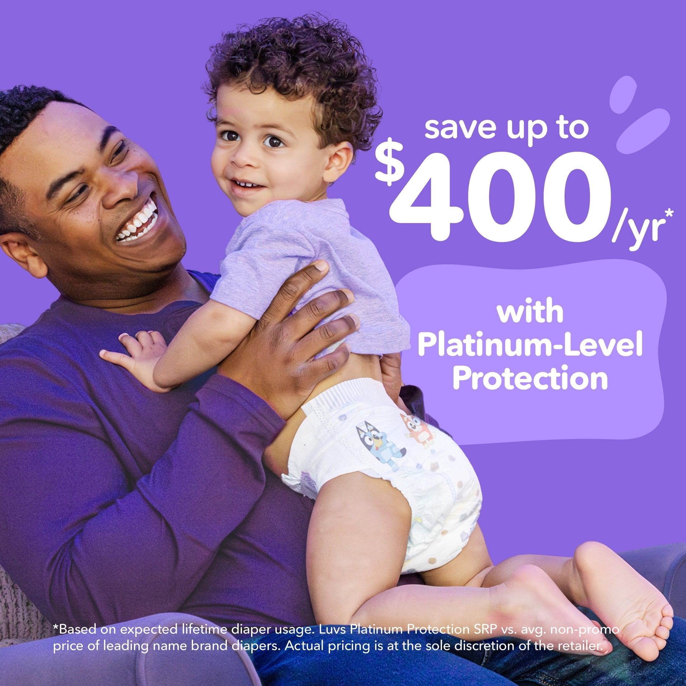 Luvs Platinum Protection Baby Diapers, Size 3, 100 Count