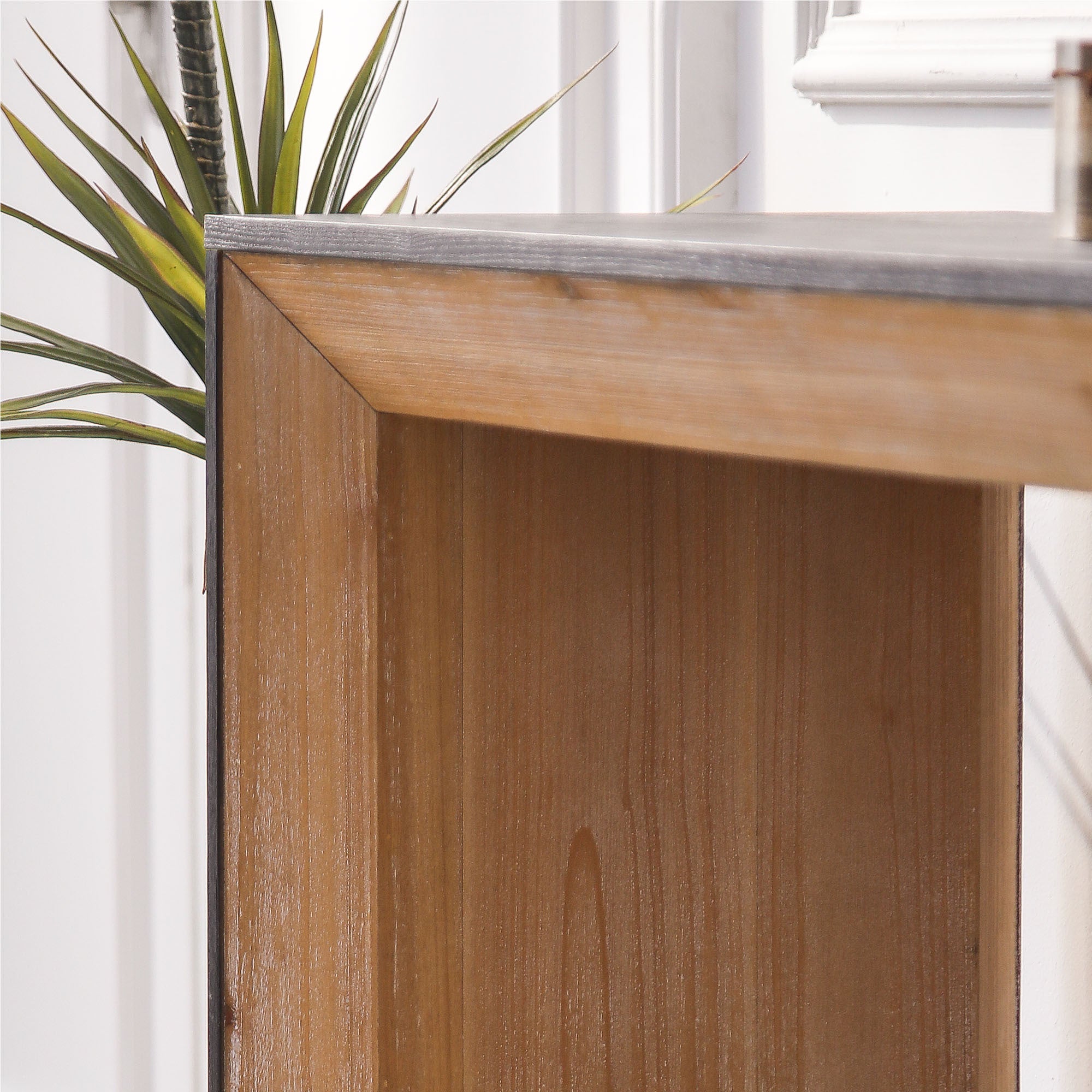 59in Modern Wood Console Table , Entryway Table, Sofa Table - Rustic & Contemporary Design