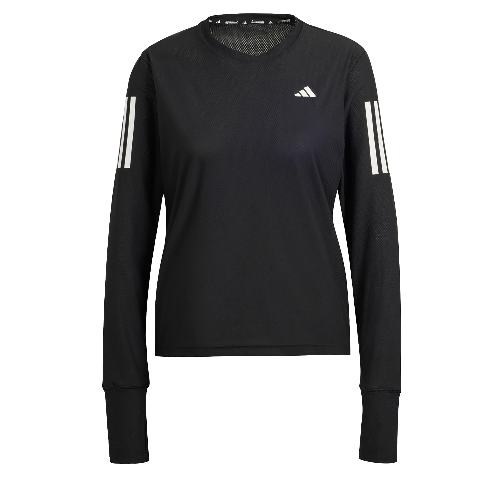 adidas Womens Own The Run Long Sleeve T-Shirt Black