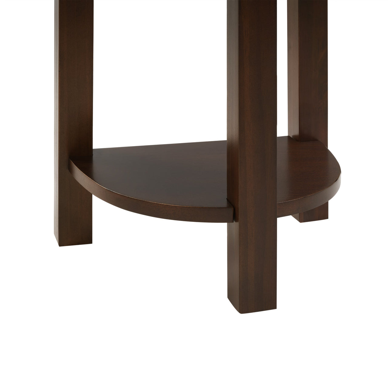 4 Piece Bar Table Set with3 PU Upholstered Bar Stools, Breakfast Table with 3 Padded Stools Solid Wood Counter Height Dining Table Set for Living Room, Dining Room.  Espresso