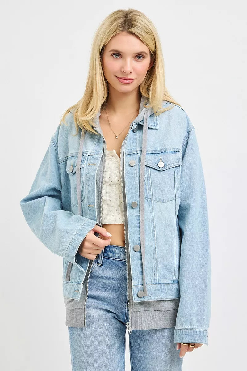 RISEN Oversized Hoodie Jacket