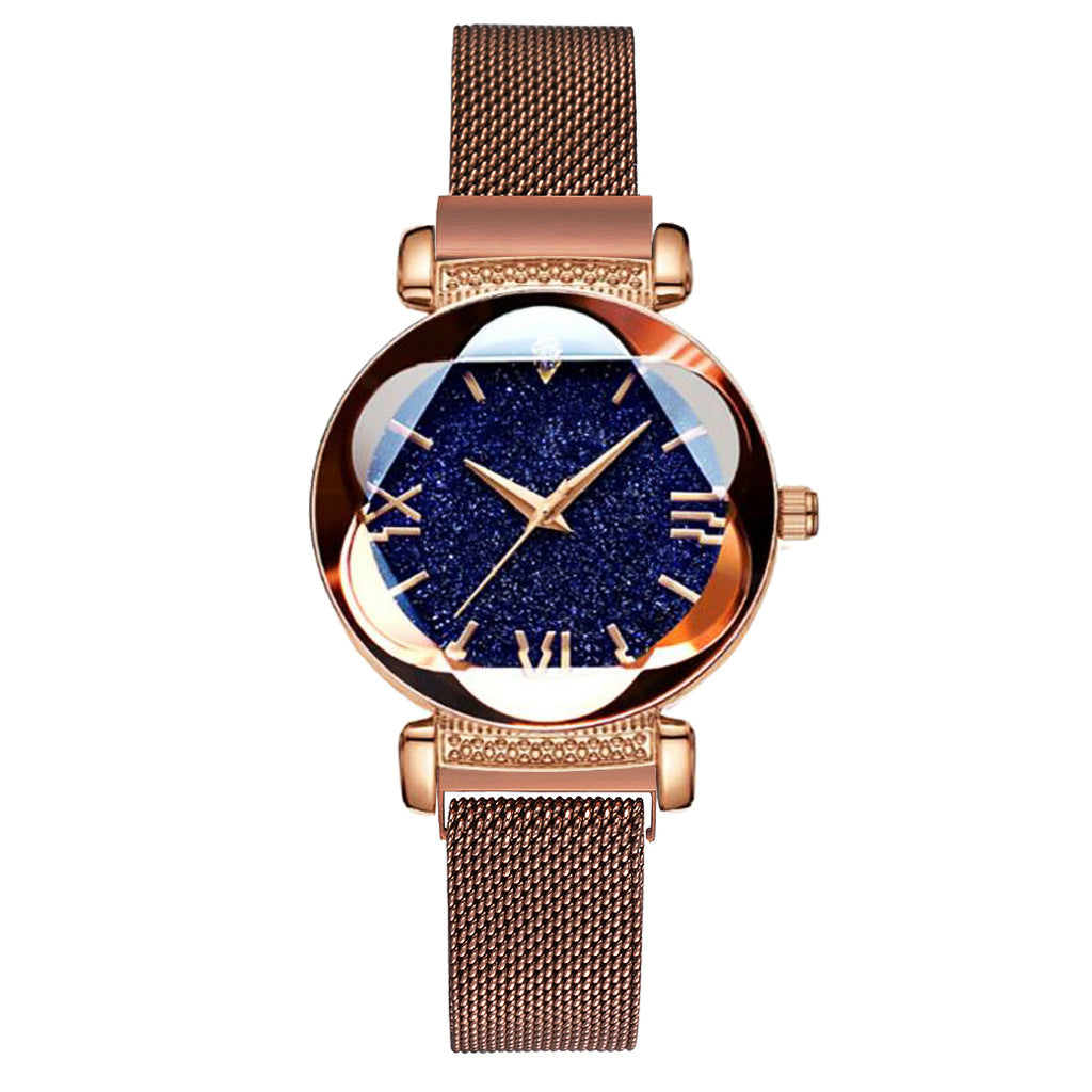 Star watch steel belt watch ladies casual watch (See size chart where applicable)