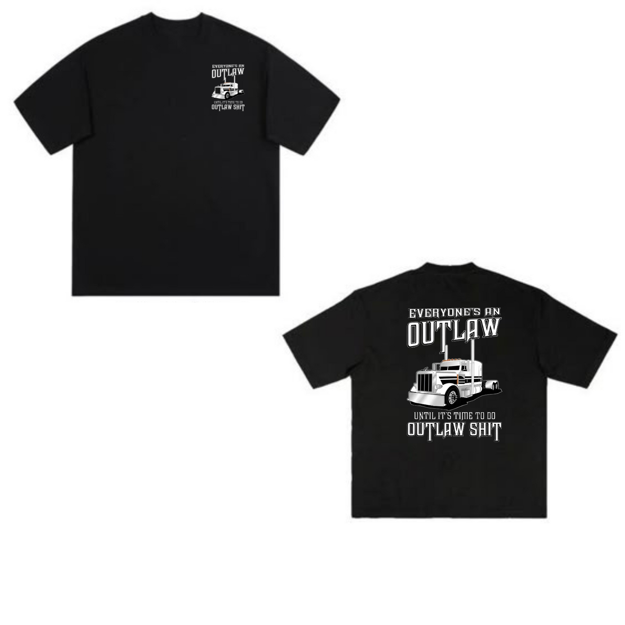 Outlaw Semi Truck T-Shirt - 