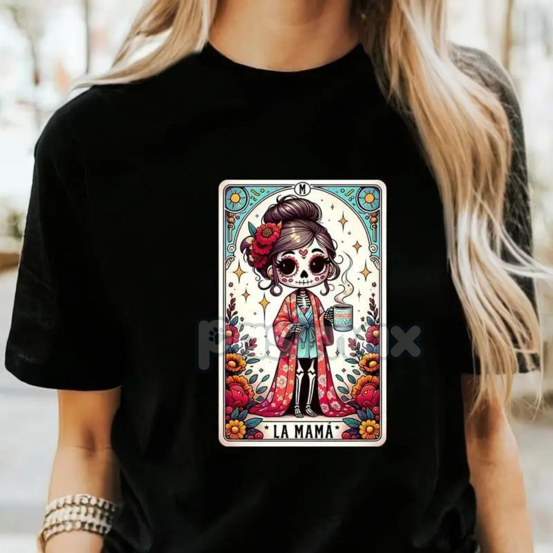 Funny Mexican Mom Tarot Card Shirt - 
