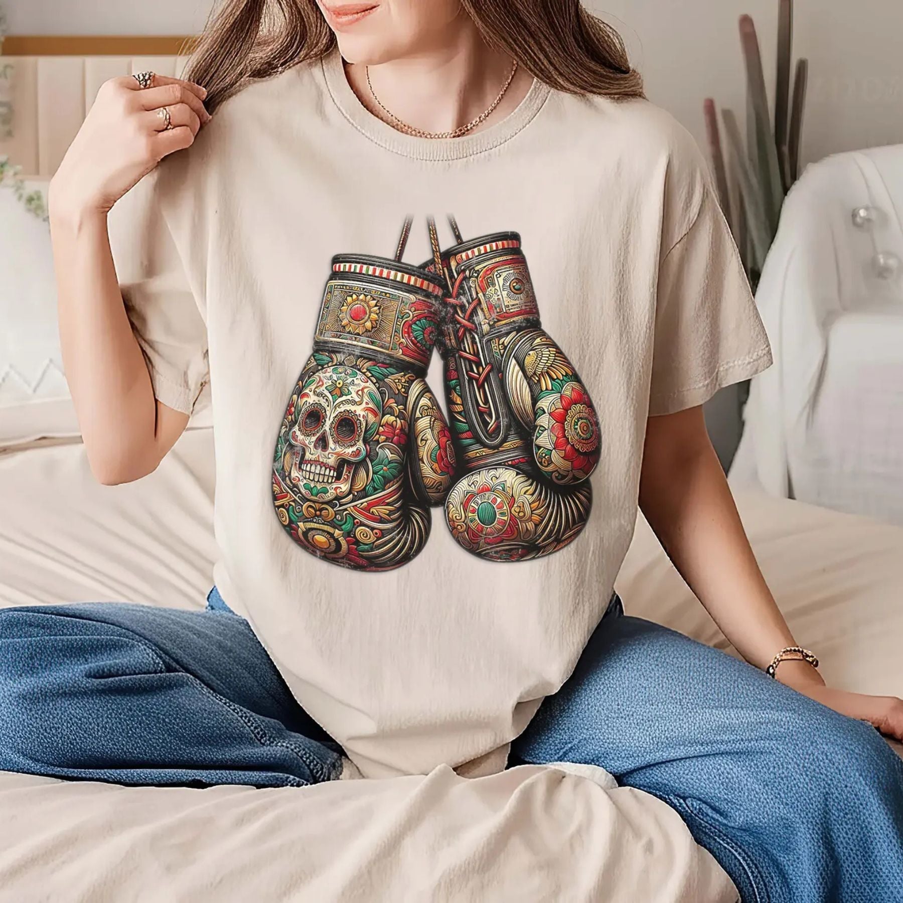 Aztec Mayan Fighter T-Shirt - Vintage Mexican Boxing Apparel, Bold Graphic Tee