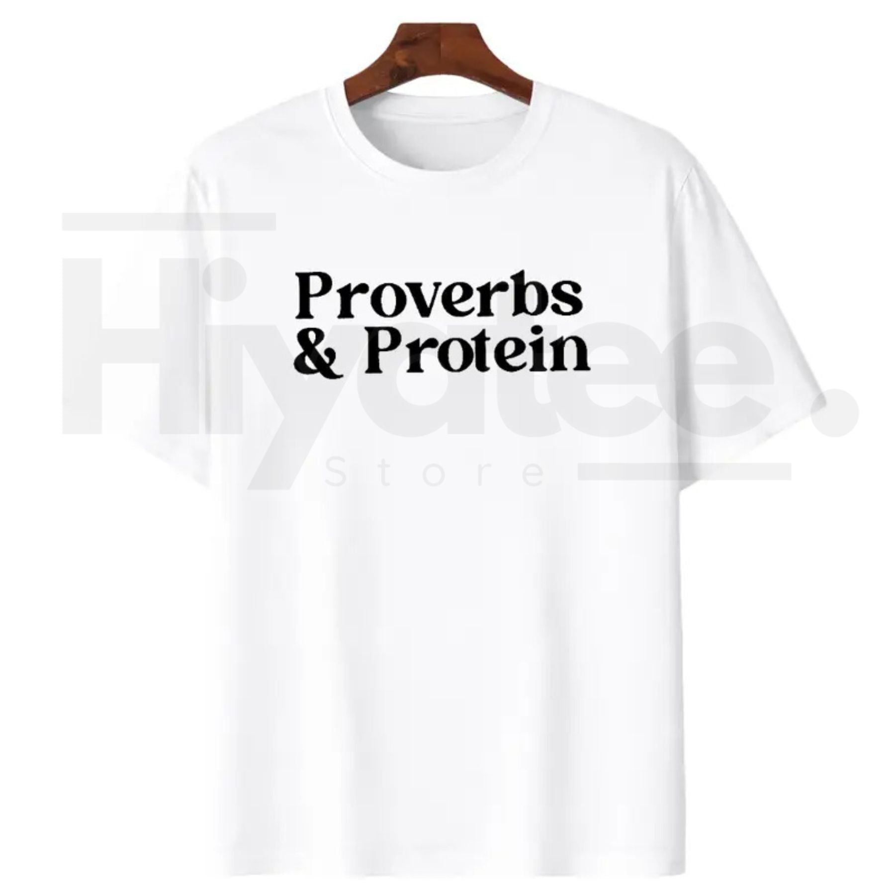 Workout Graphic T-Shirt by MAPTEES – Motivational Proverbs & Protein Gym Wear