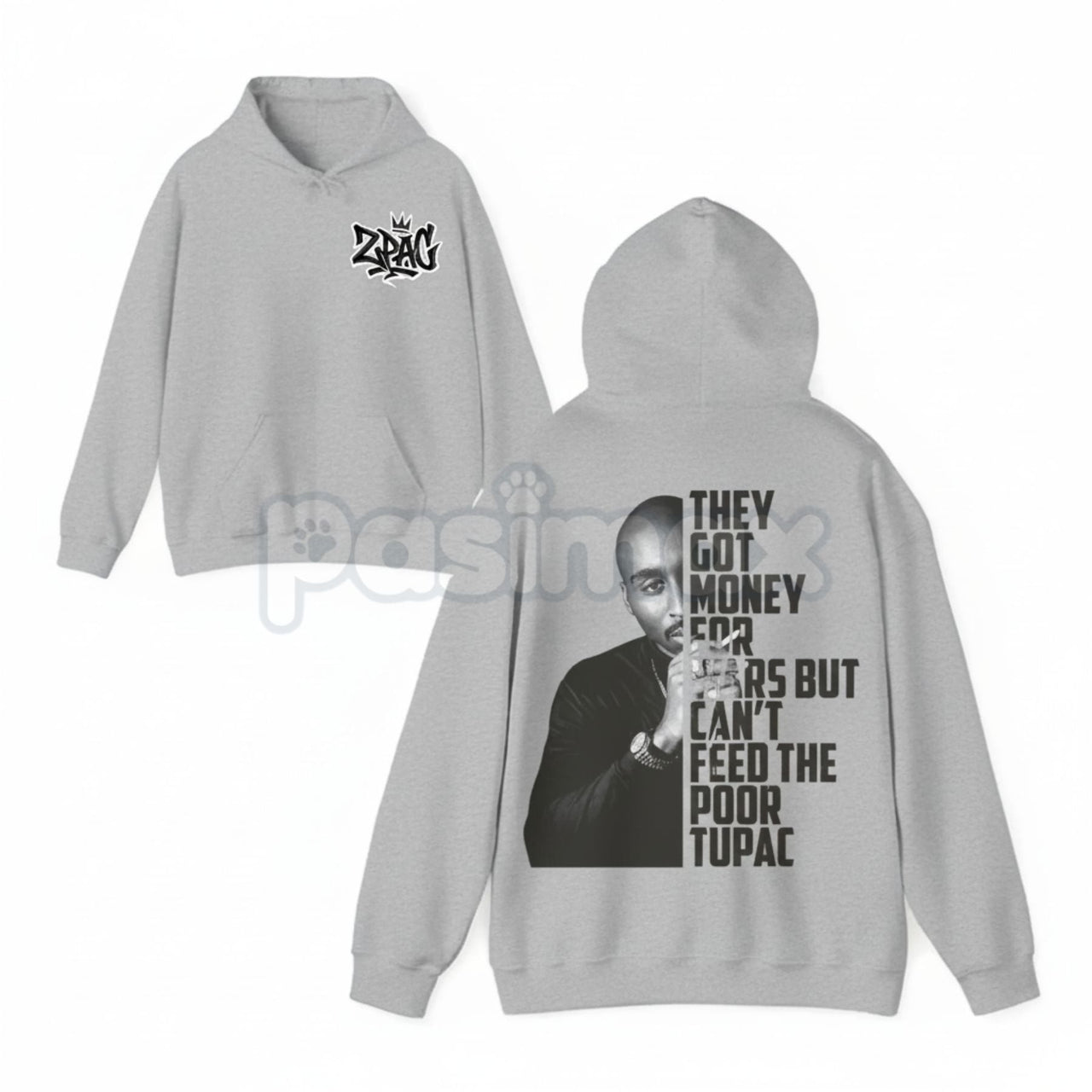 Rapper Tribute Aesthetic Hoodie – Iconic Hip-Hop Culture Streetwear, Vintage Rap Graphic Pullover, Unisex