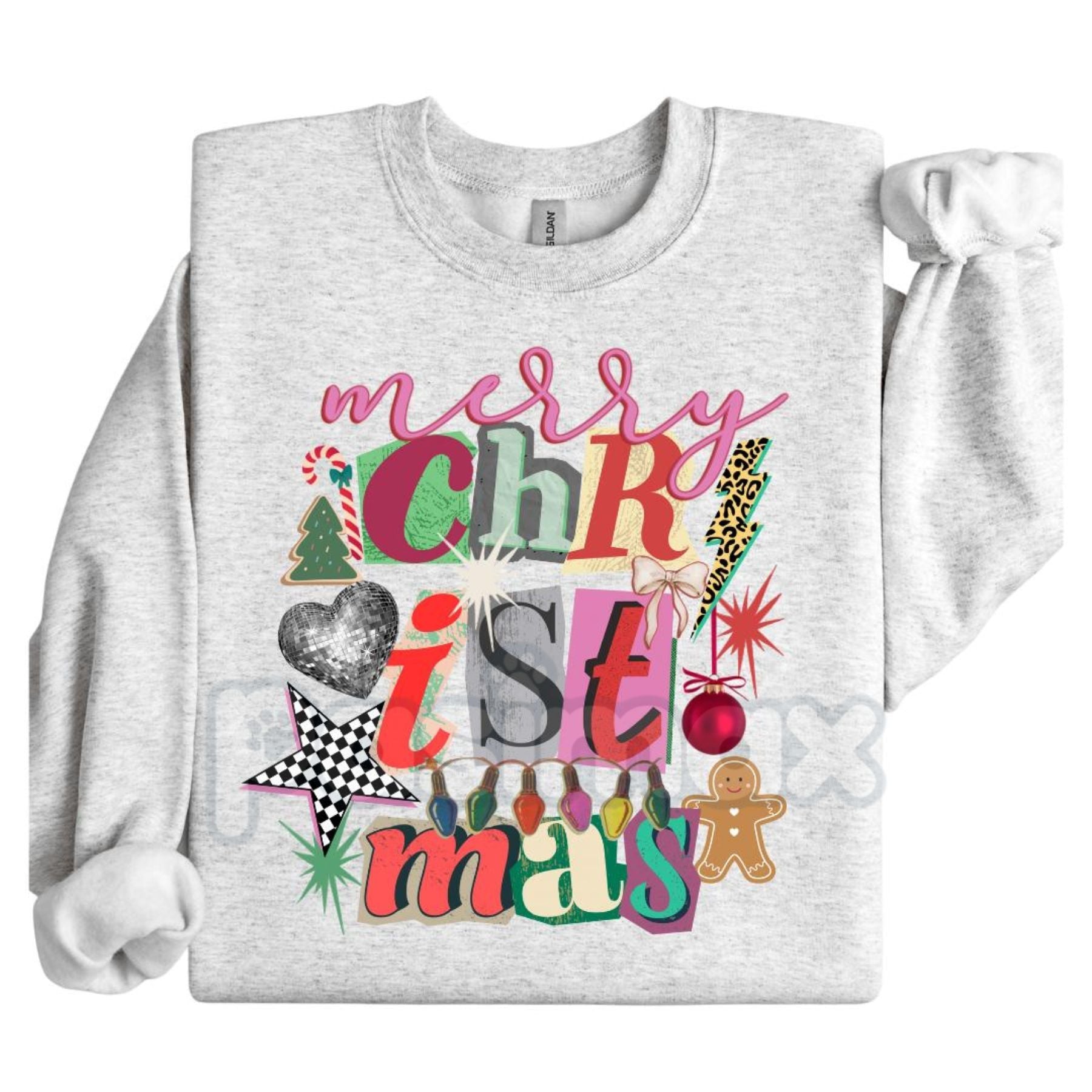 Preppy Girl Collage Y2K Sweatshirt | Aesthetic 2000s Nostalgia Crewneck | Vintage College Style Jumper | Trendy Retro Gift