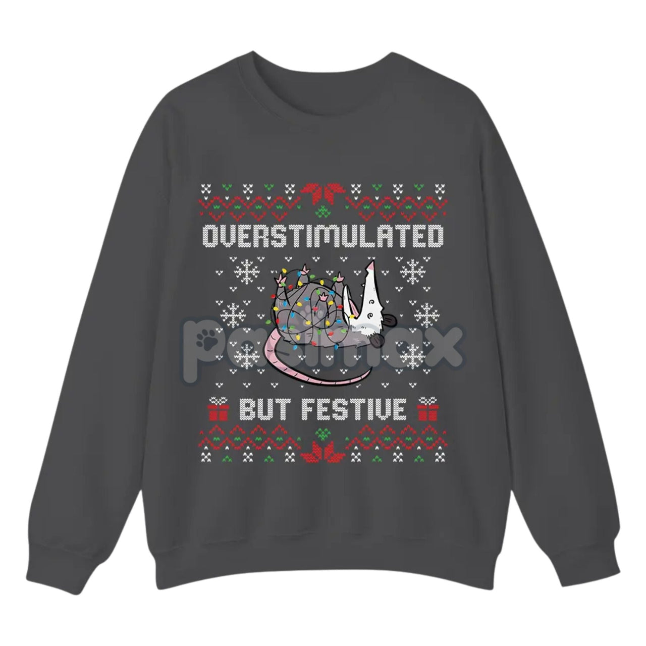 Funny Opossum Christmas Sweatshirt – 